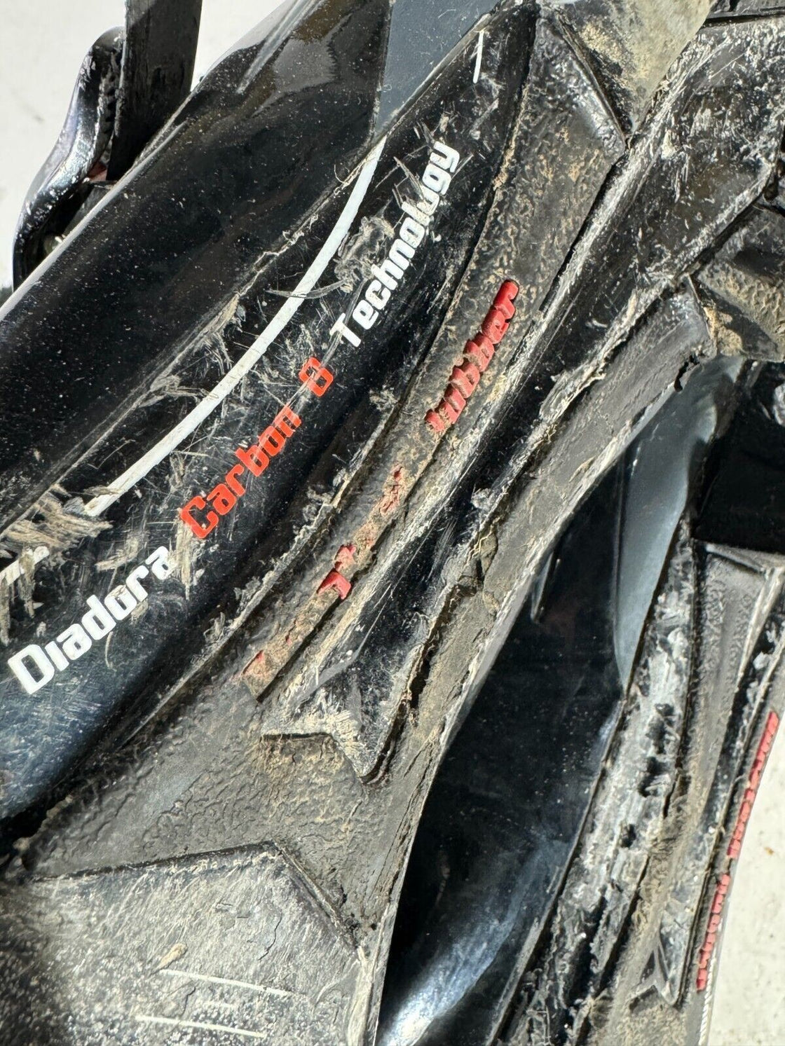 DIADORA Tornado Carbon Cycling MTB Shoes Biking Boots EU43 US9.5 Mondo 270 cs209