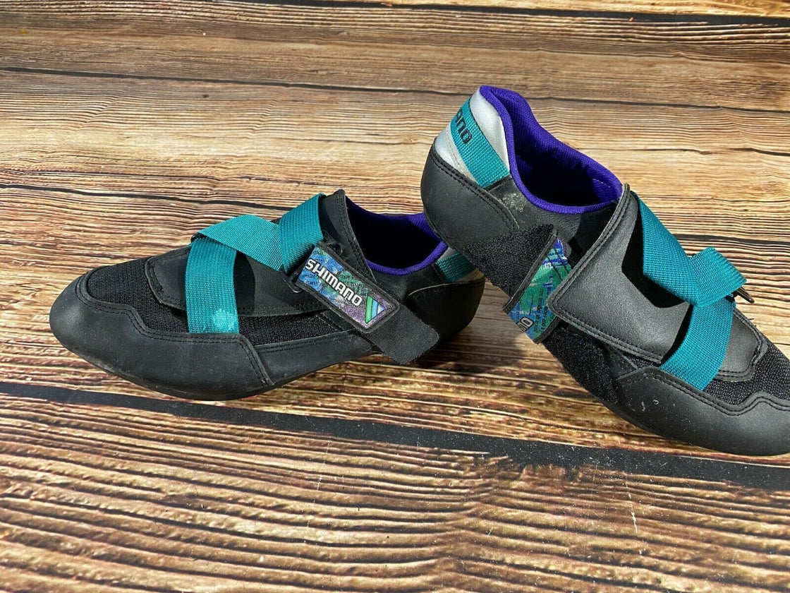 SHIMANO R070 Road Cycling Shoes Clipless Biking Boots Size EU43  cs921