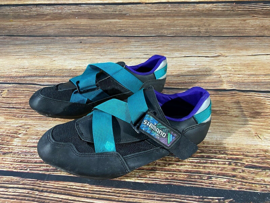 SHIMANO R070 Road Cycling Shoes Clipless Biking Boots Size EU43  cs921