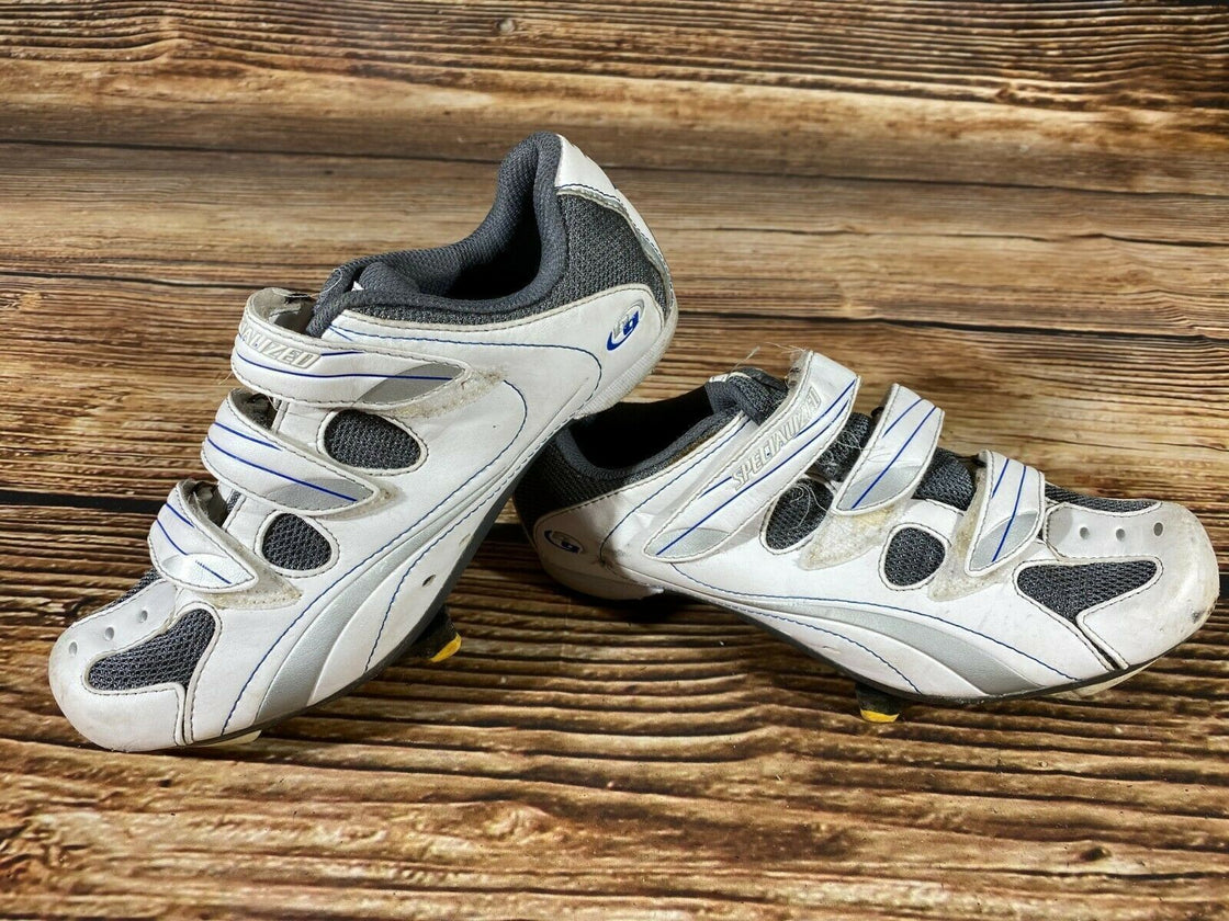 SPECIALIZED Road Cycling Shoes 3 Bolts Size EU39 With US8.5 SPD-SL Cleats  cs837