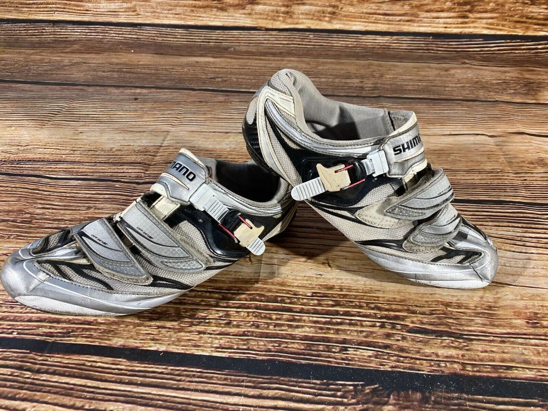 SHIMANO R133L Road Cycling Shoes Clipless Biking Boots Size EU45  cs922