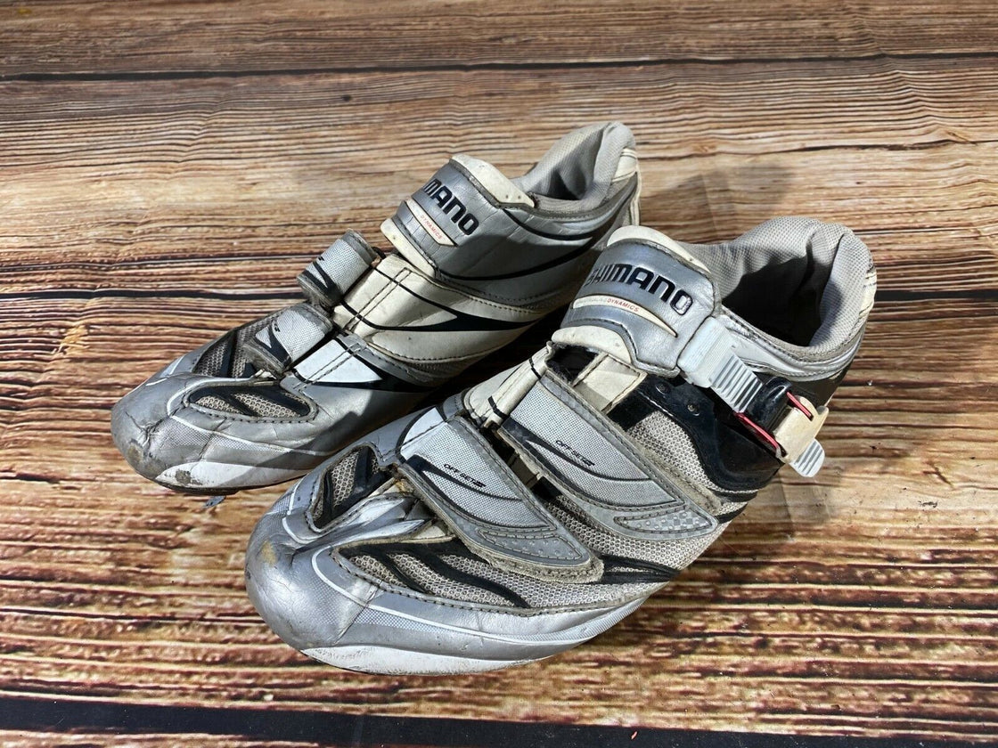 SHIMANO R133L Road Cycling Shoes Clipless Biking Boots Size EU45  cs922