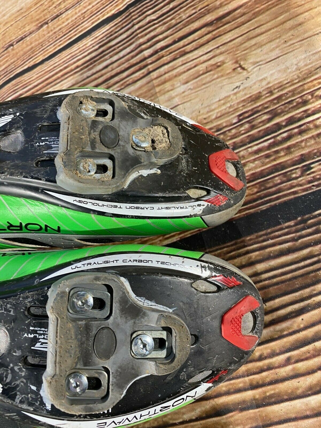 NORTHWAVE Extreme Carbon Road Cycling Shoes Clipless Size EU43.5 US10.75 cs900