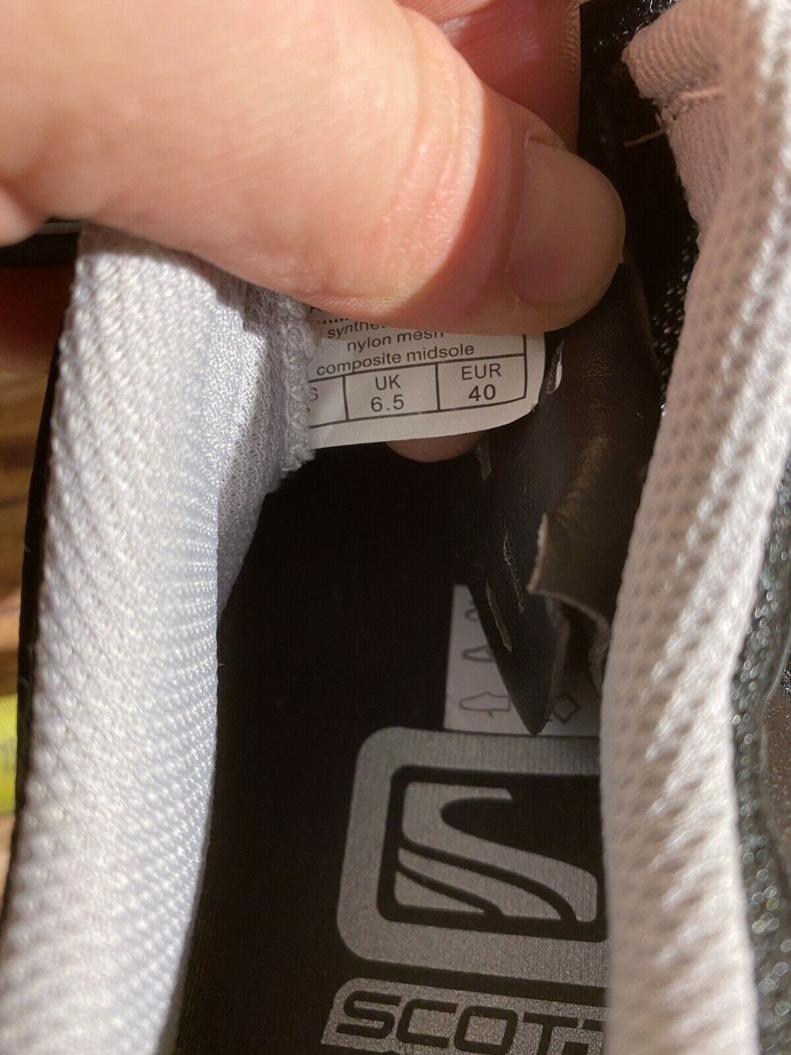 SCOTT Comp Cycling MTB Shoes Mountain Bike Boots Size EU40 US8 Mondo 257 cs1010