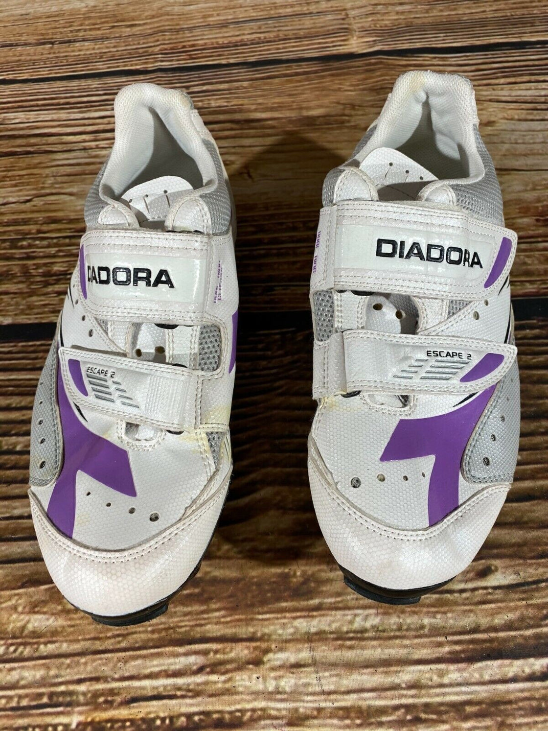 DIADORA Cycling MTB Shoes Mountain Biking Boots Ladies Size EU39 cs984