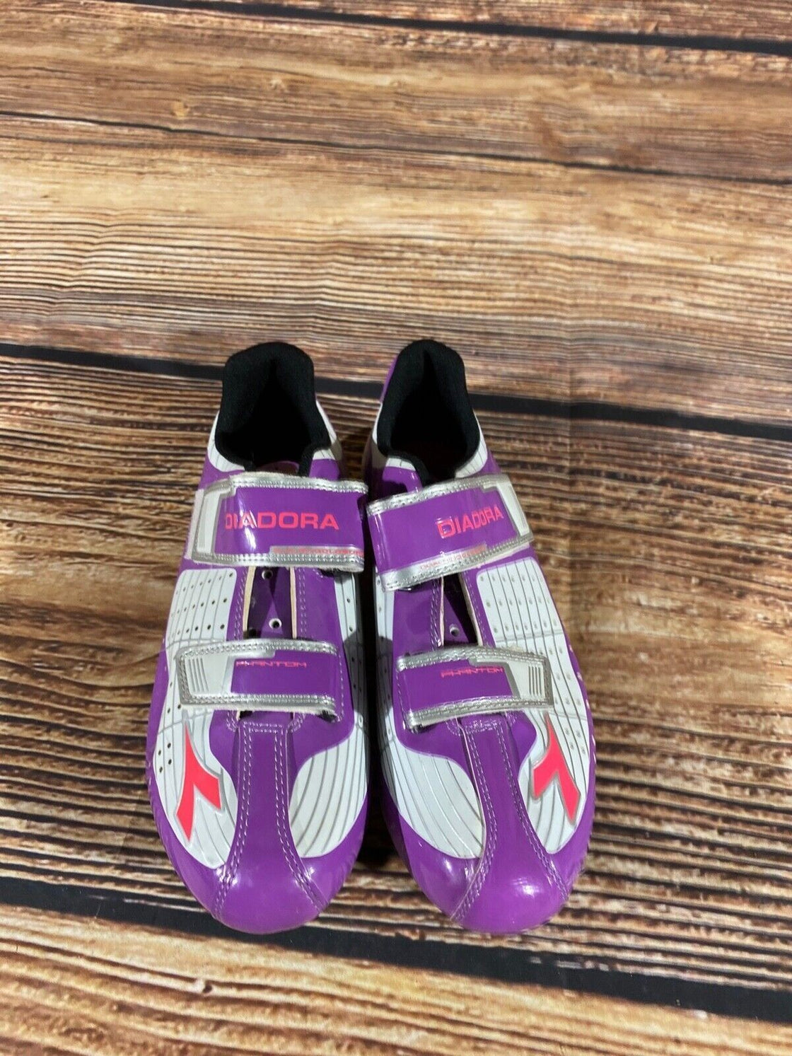 DIADORA Road Cycling Shoes Bicycle Shoes Ladies Size EU40 US8.5 Mondo 245  cs830