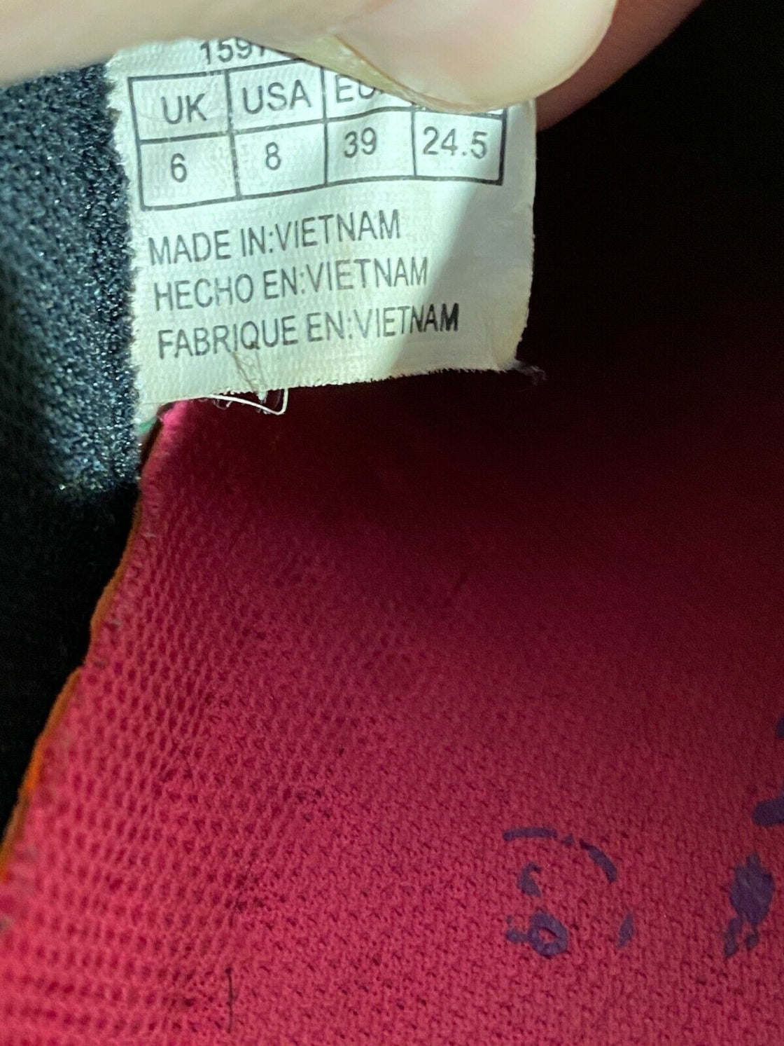 DIADORA X-Tornado Cycling MTB Shoes Mountain Bike EU39 US8 Mondo 242 cs983