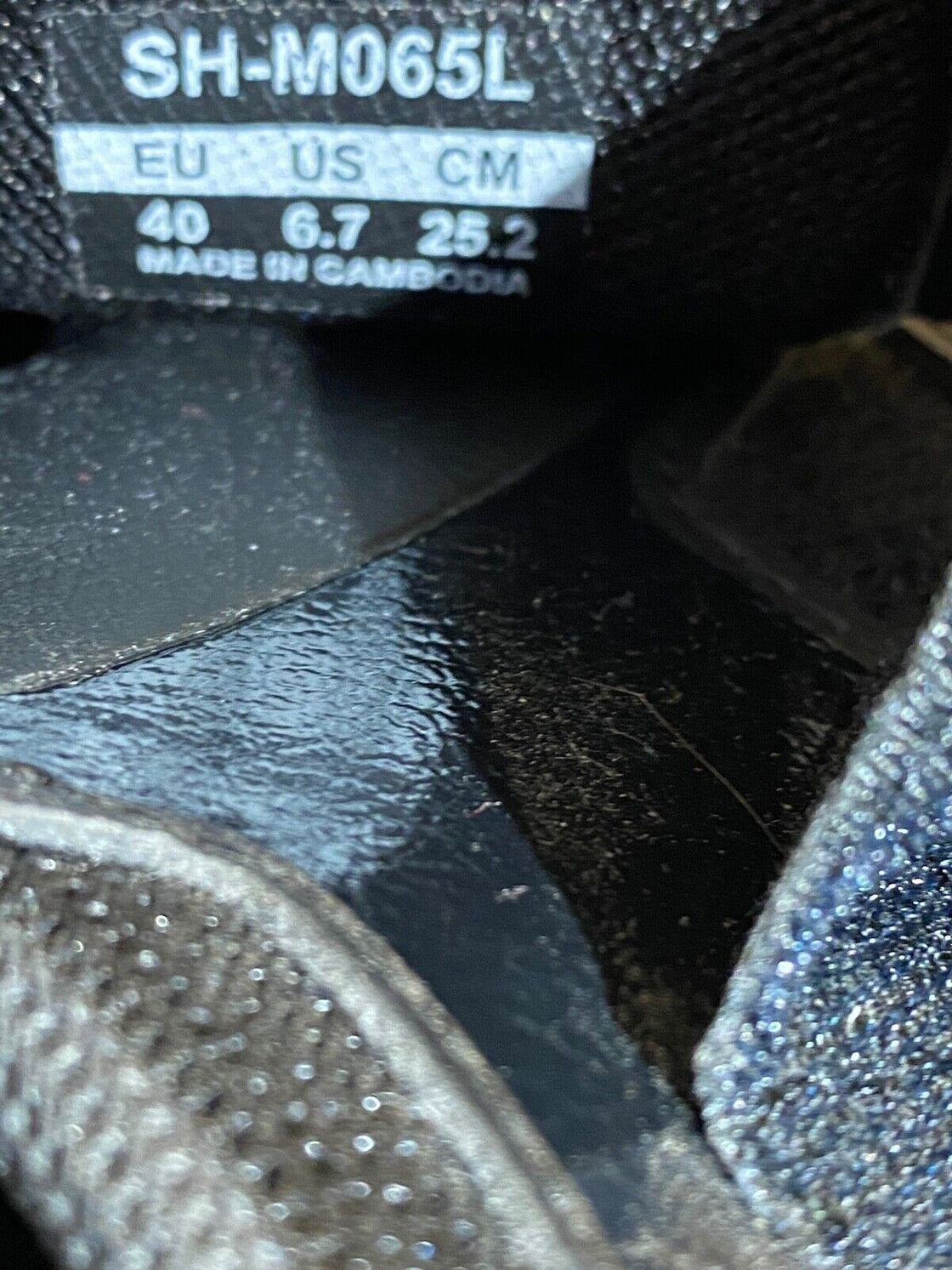 SHIMANO M065 Cycling MTB Shoes Mountain Bike Boots EU40 US6.7 Mondo 255 cs1126