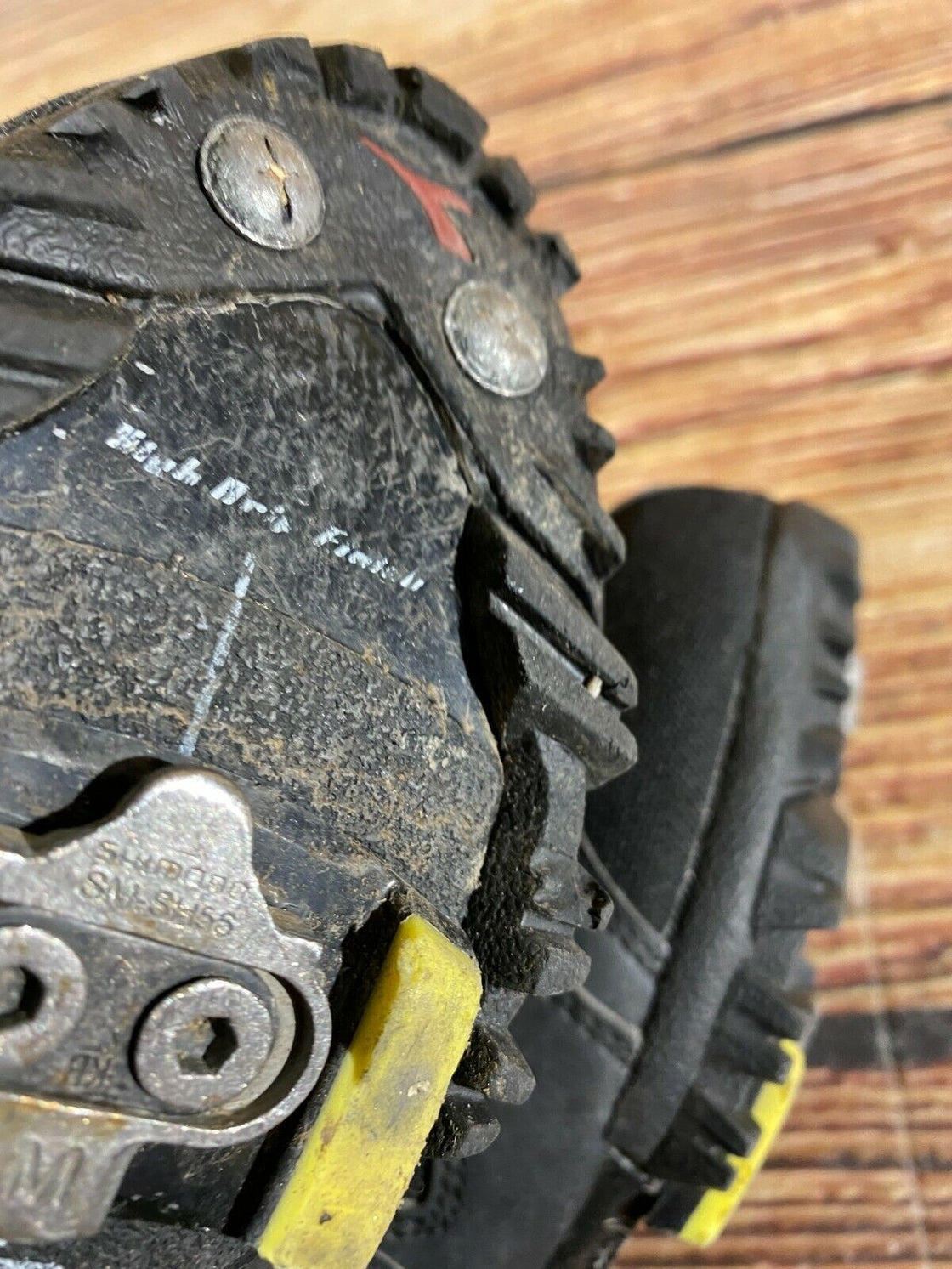 DIADORA Polaris Cycling MTB Shoes Mountain Bike Boots EU39 US6.5 Mondo 243 cs972