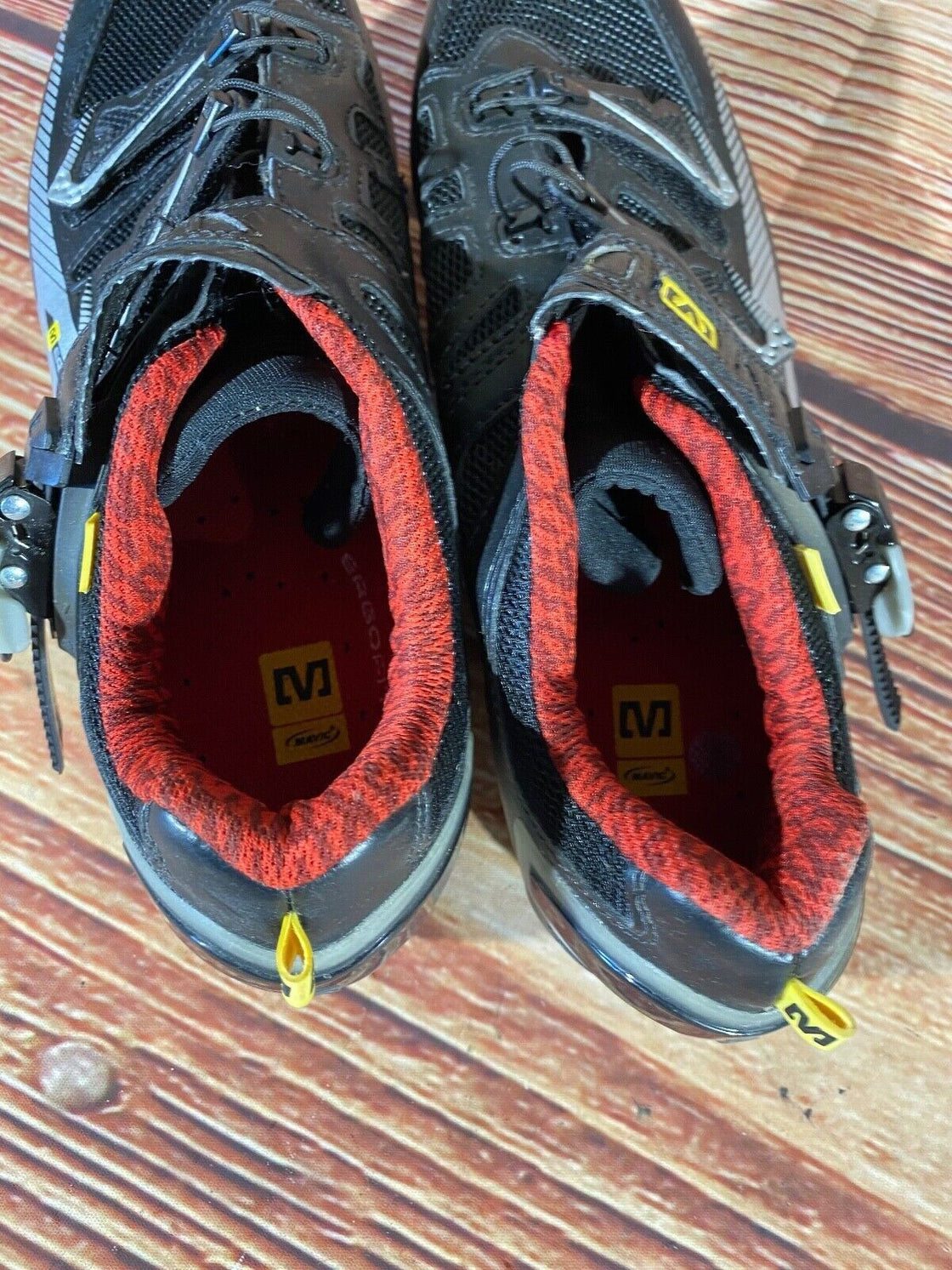 MAVIC Carbon Road Cycling Shoes 3 Bolts Size EU43 1/3  US9.5 Mondo 275 cs780