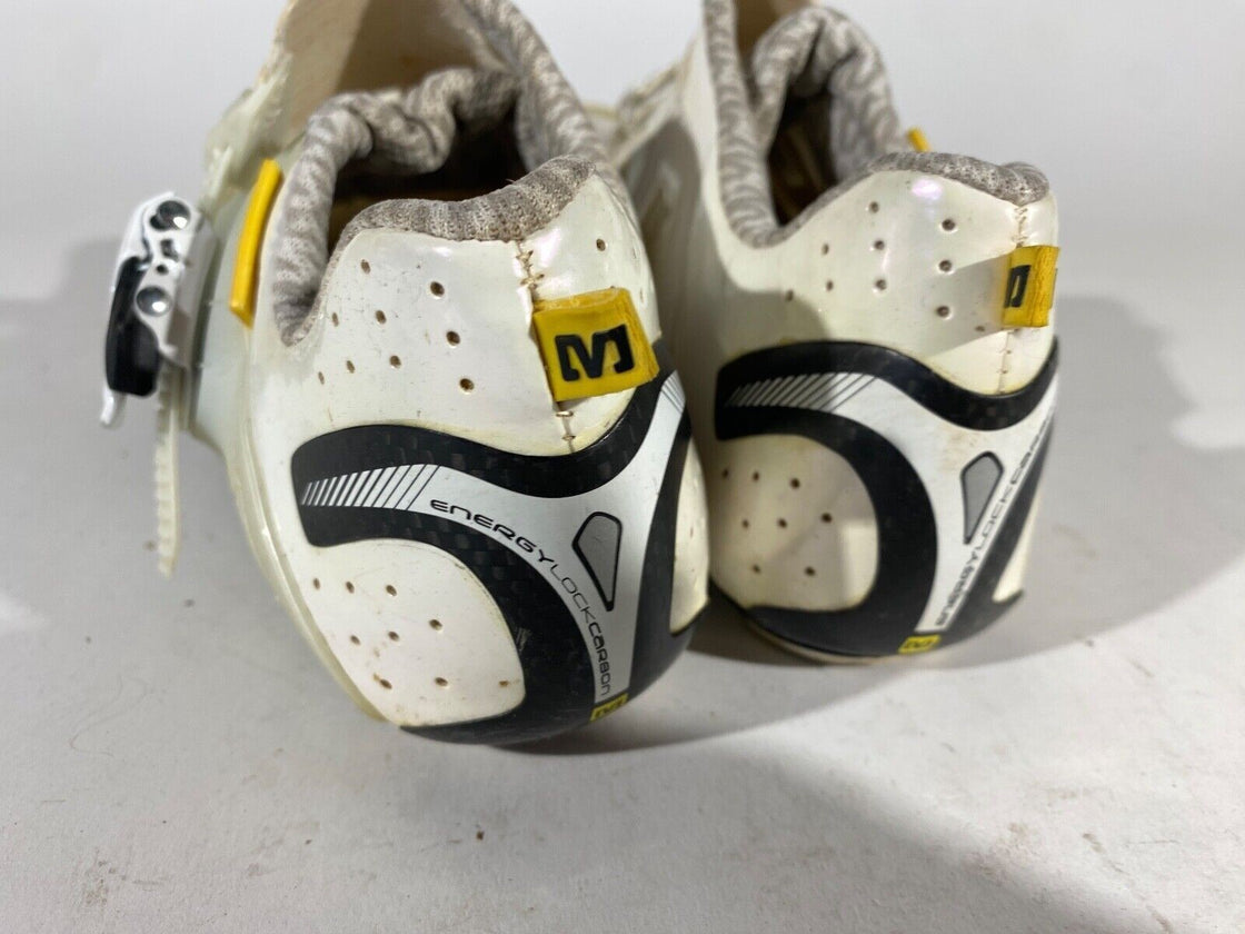 MAVIC Carbon Road Cycling Shoes 3 Bolts Ladies Size EU38  US6.5 Mondo 237  CS7