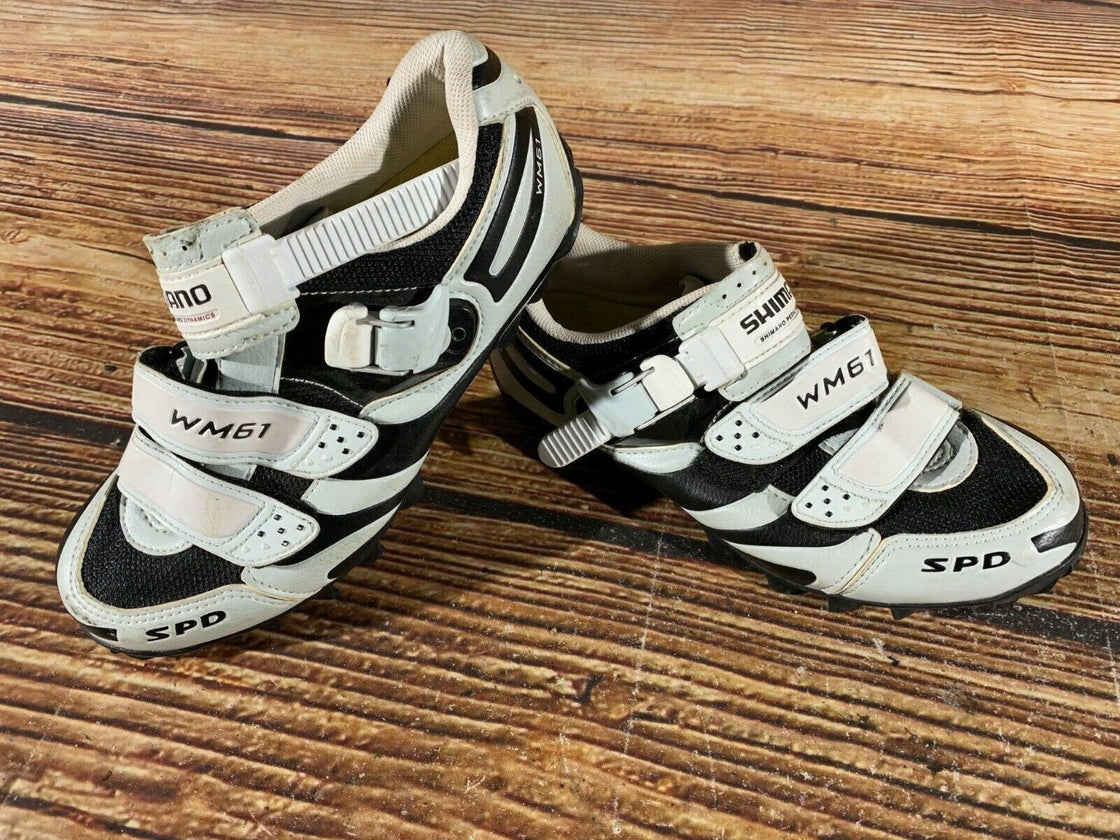SHIMANO WM61 Cycling MTB Shoes Mountain BikeLadies EU38 US6.5 Mondo 238 cs1137