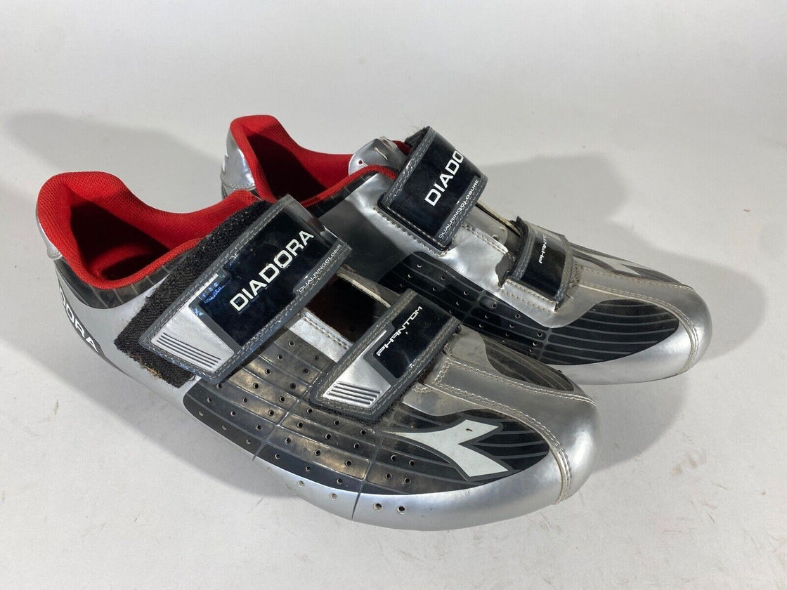 DIADORA Phantom Road Cycling Shoes Biking Shoes Size EU46, US12 Mondo 285  CS13
