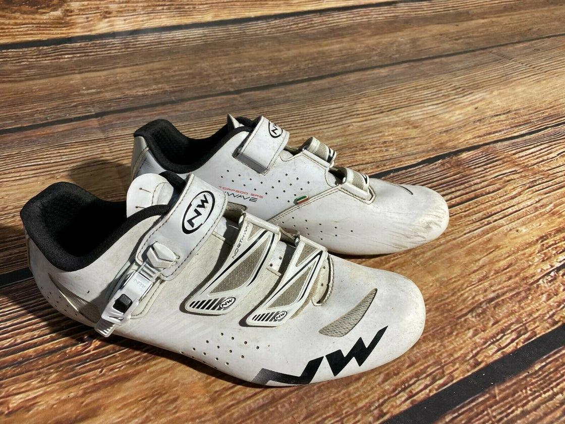 NORTHWAVE Road Cycling Shoes Road Bike Boots 3 Bolts Size EU44 US11 cs894
