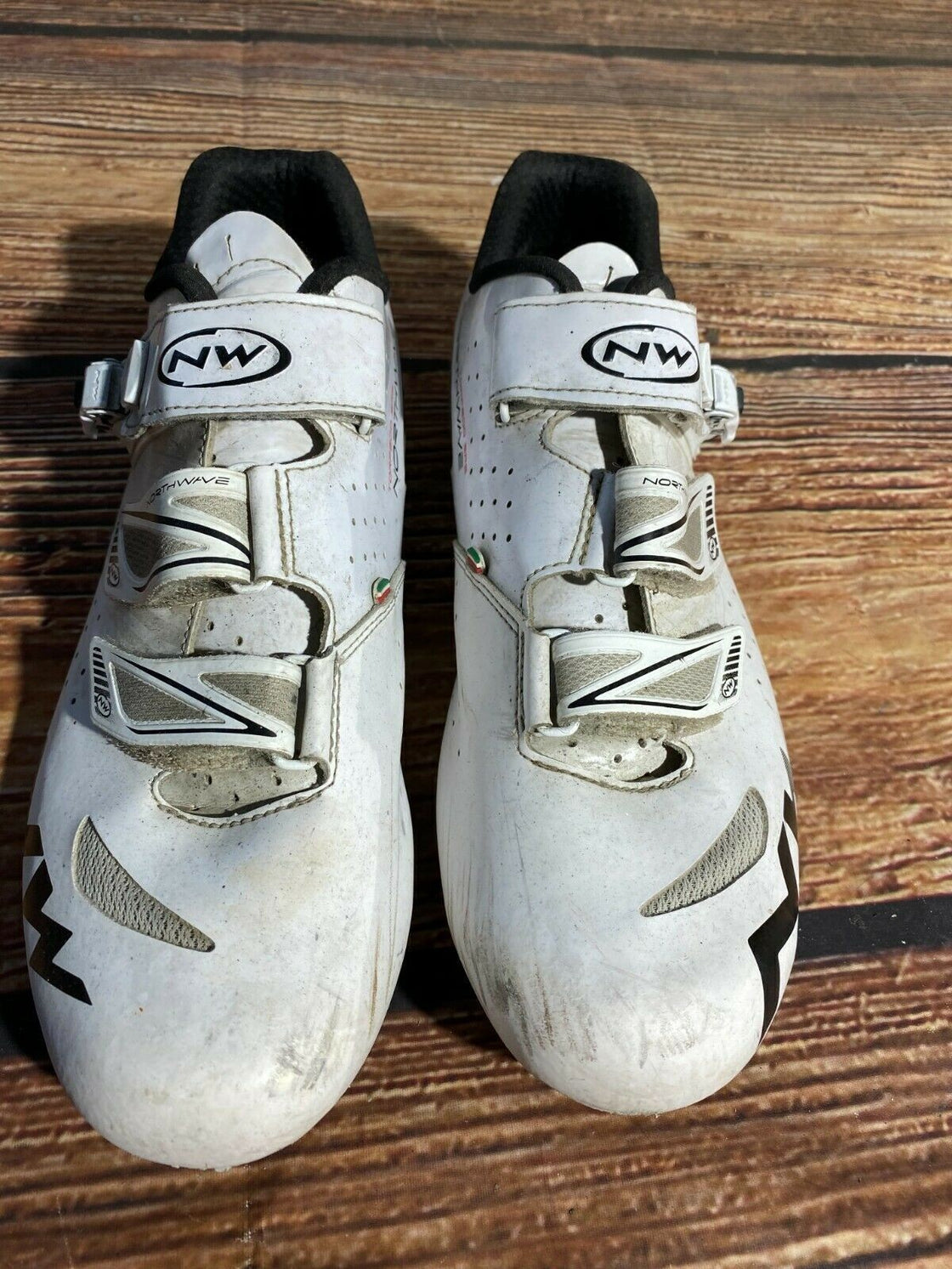 NORTHWAVE Road Cycling Shoes Road Bike Boots 3 Bolts Size EU44 US11 cs894