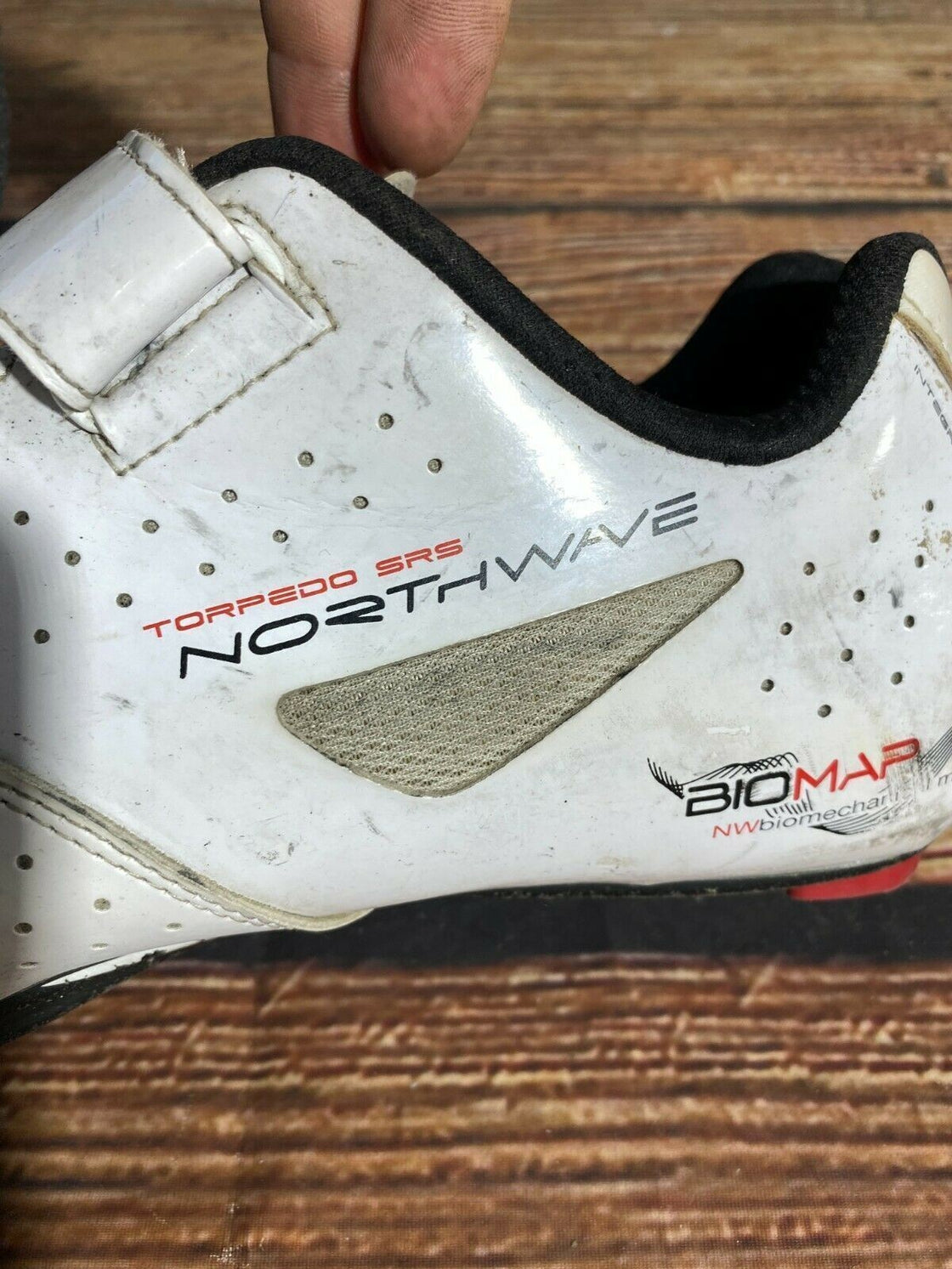 NORTHWAVE Road Cycling Shoes Road Bike Boots 3 Bolts Size EU44 US11 cs894