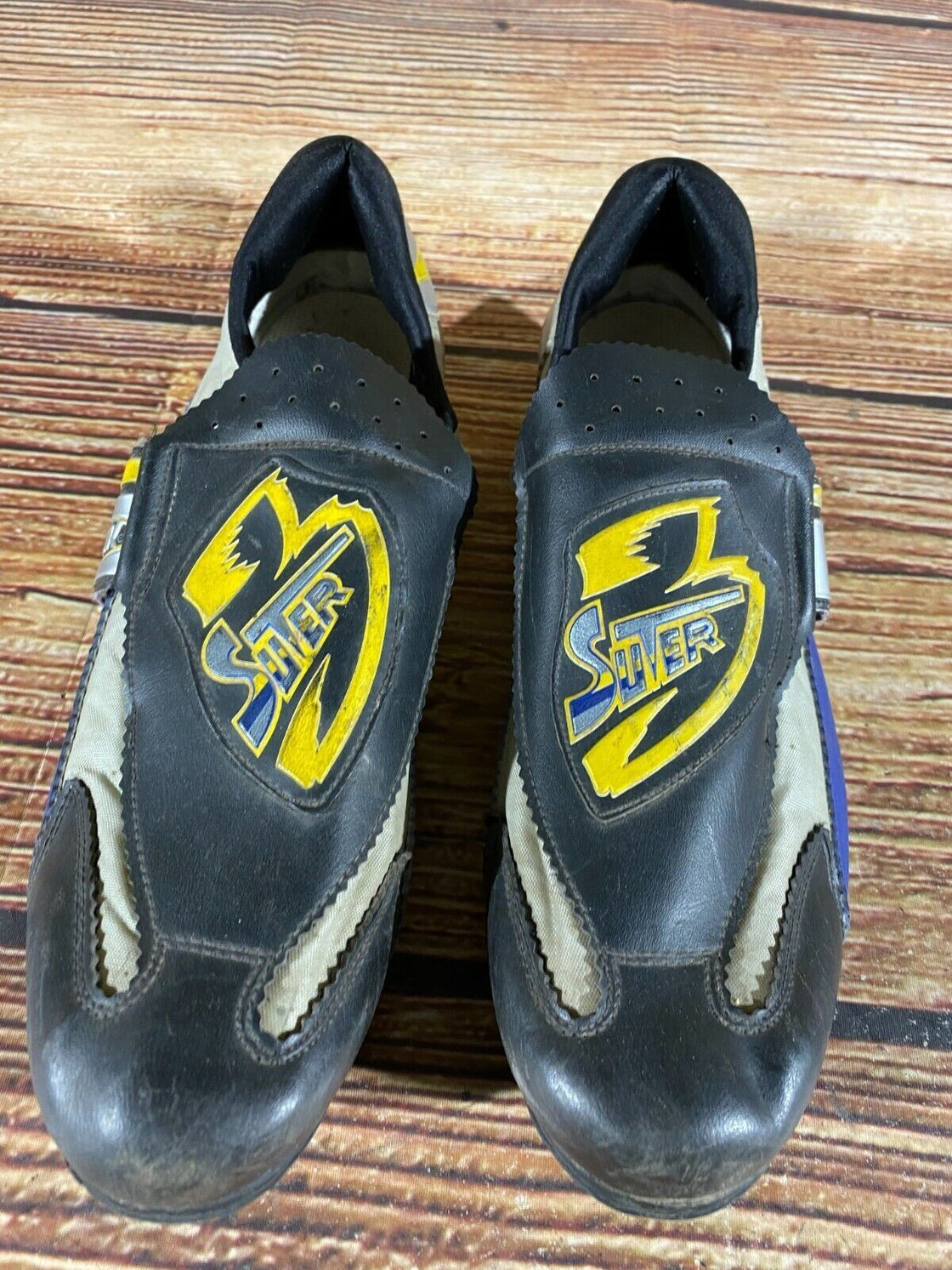 LUCK Vintage Cycling MTB Shoes Mountain Biking Size EU44 US10 Mondo 280 cs1222