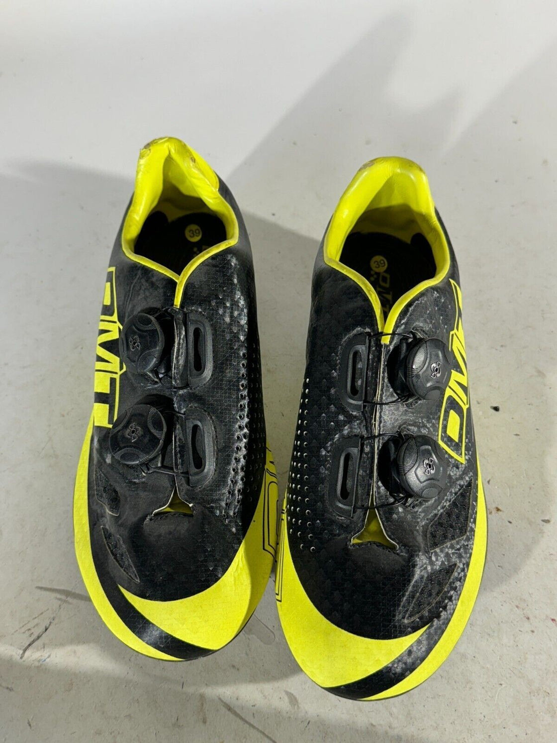DMT Carbon Cycling Road Shoes EU39 US6 Mondo 246 cs592