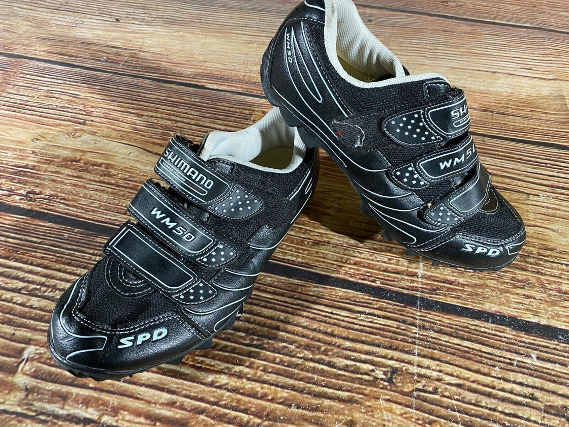 SHIMANO MW50 Cycling MTB Shoes Mountain Bike Ladies EU41 US8.5 Mondo 260 cs1124
