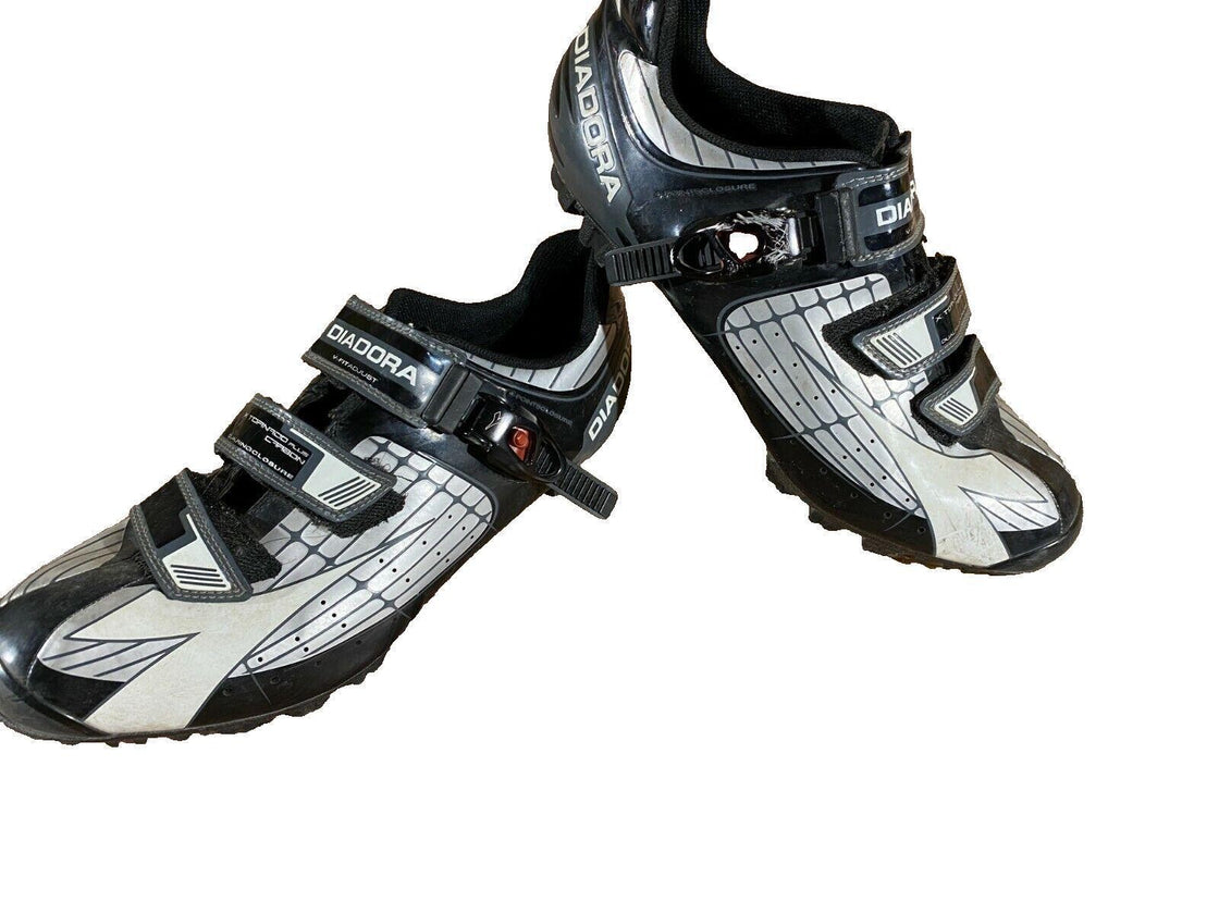 DIADORA X-Tornado Cycling MTB Shoes Mountain Bike EU44 US10 Mondo 275 cs963
