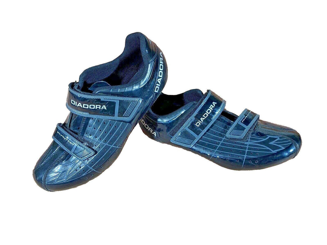 DIADORA Phantom Road Triathlon Cycling Shoes Size EU43 US9.5 Mondo 270 cs904
