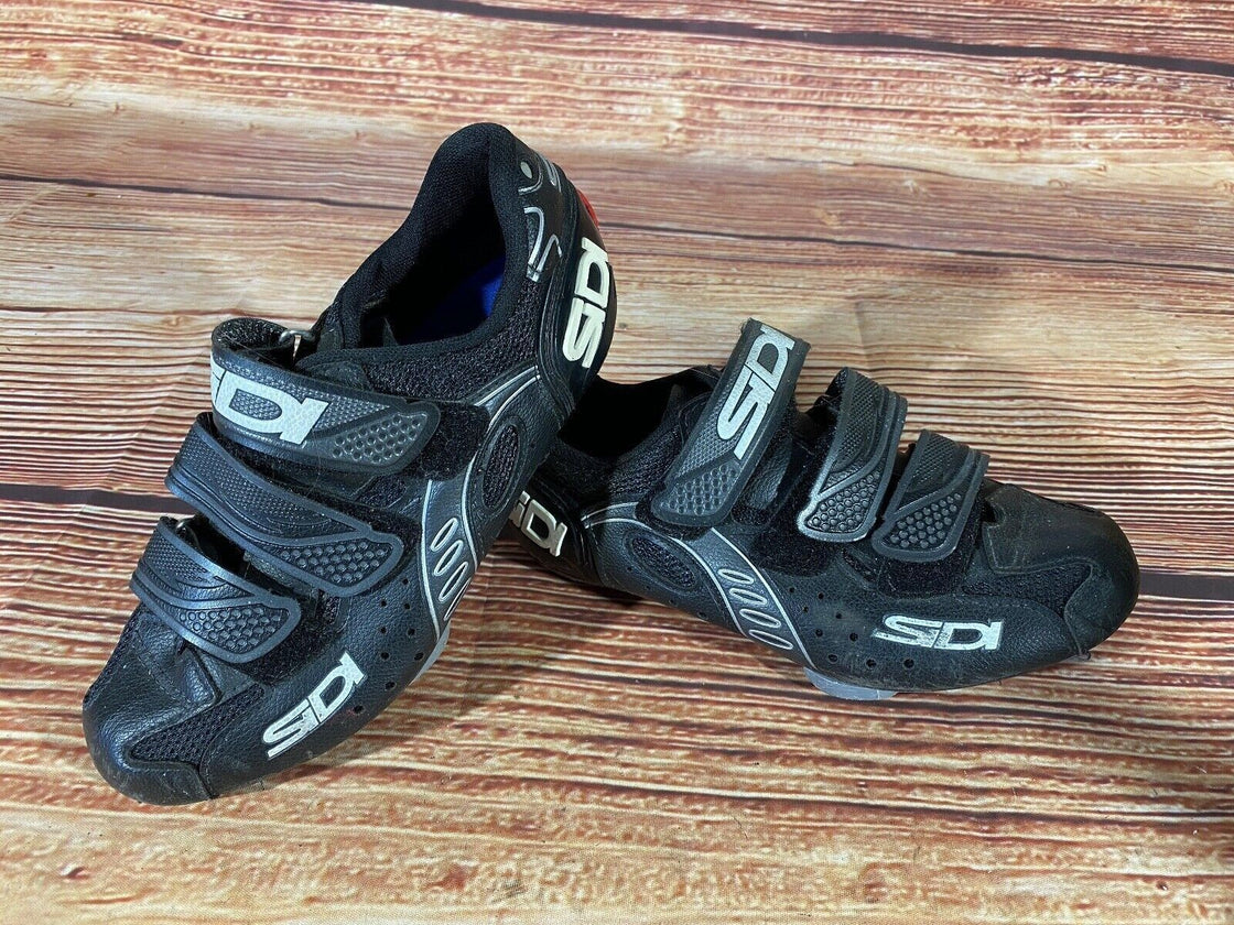 SIDI Carbon Road Cycling Shoes Road 3 Bolts Size EU38 US5.5  Mondo 230 cs880