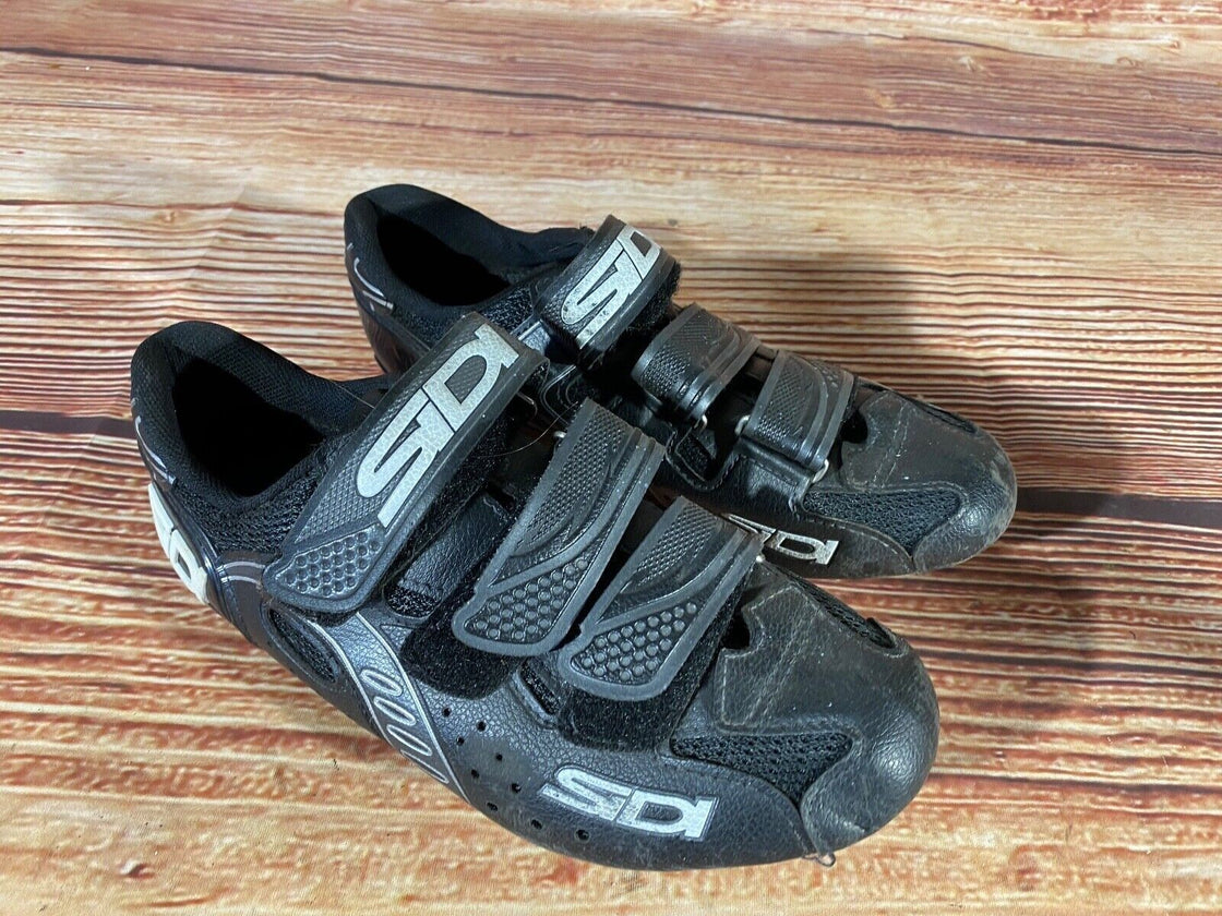 SIDI Carbon Road Cycling Shoes Road 3 Bolts Size EU38 US5.5  Mondo 230 cs880