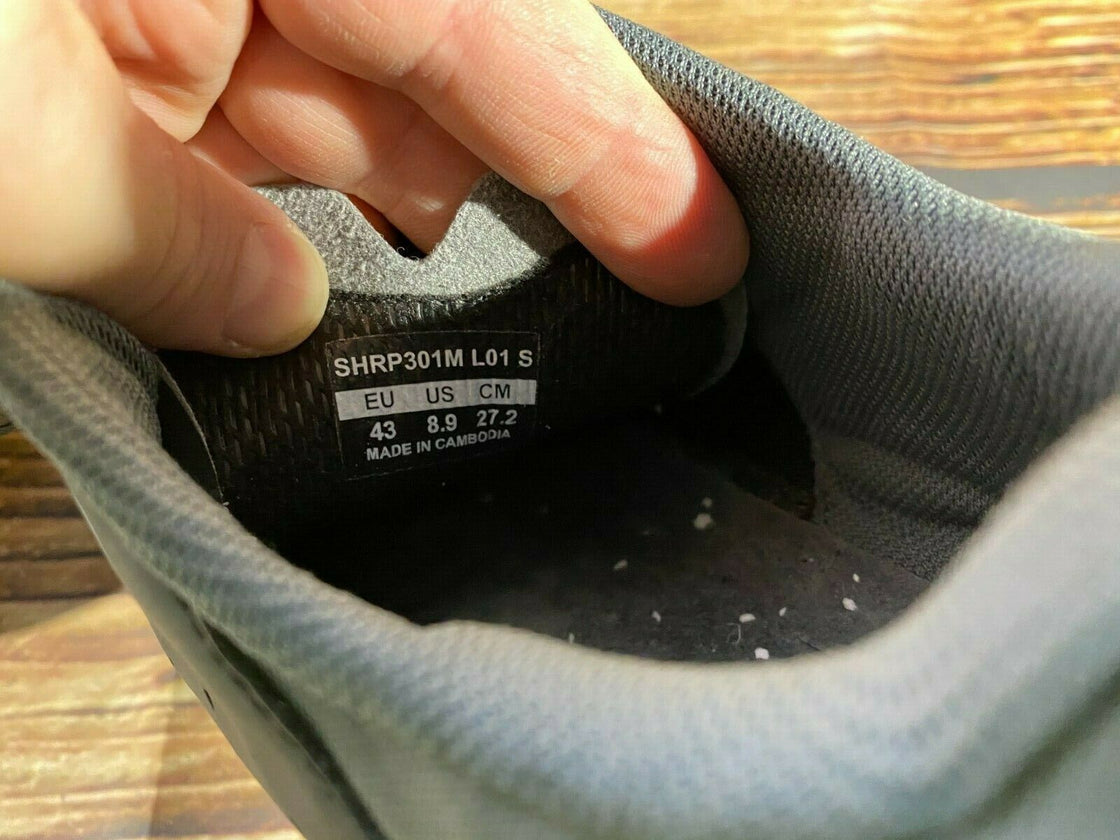 SHIMANO RP3 Road Cycling Shoes Clipless Biking Boots Size EU43 US8.9 cs950