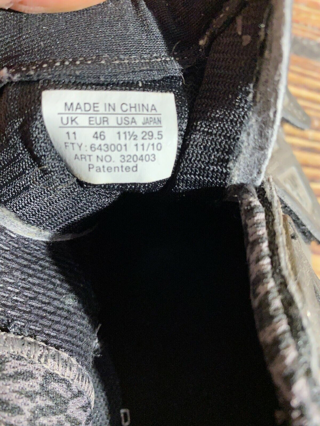 MAVIC Cycling MTB Shoes Mountain Bike Boots EU46 US11.5 Mondo 290 cs991