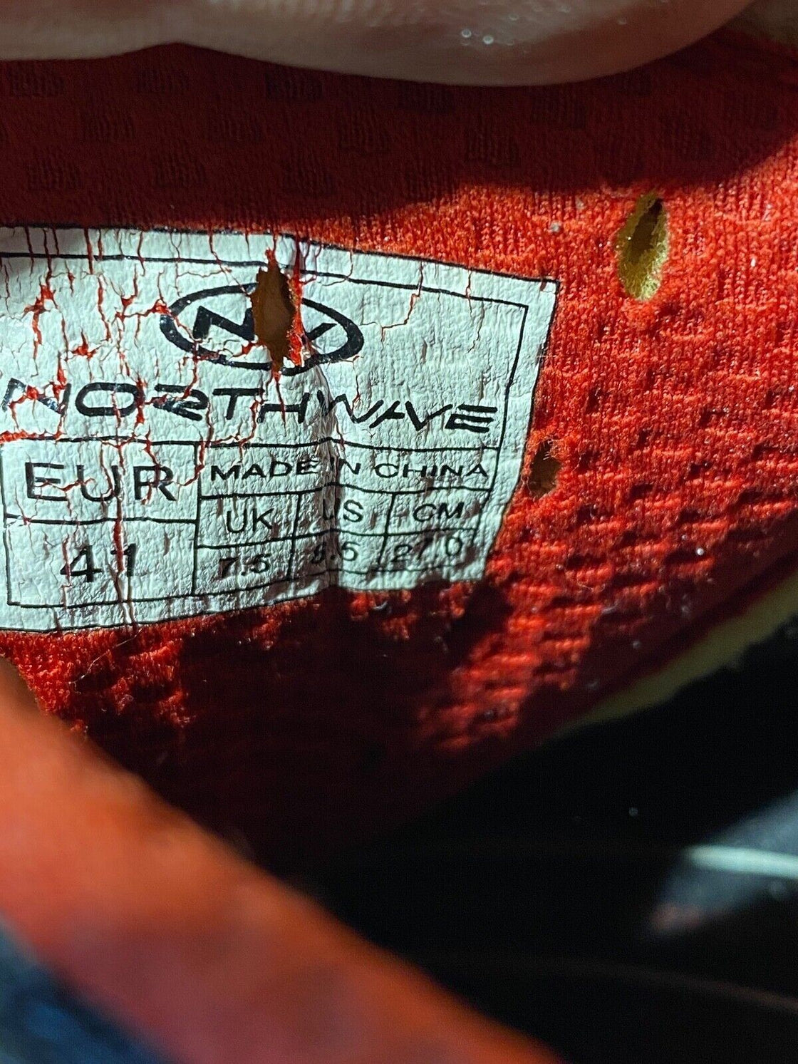 NORTHWAVE Road Cycling Shoes 3 Bolts Size EU41 US8.5 Mondo 262 cs885