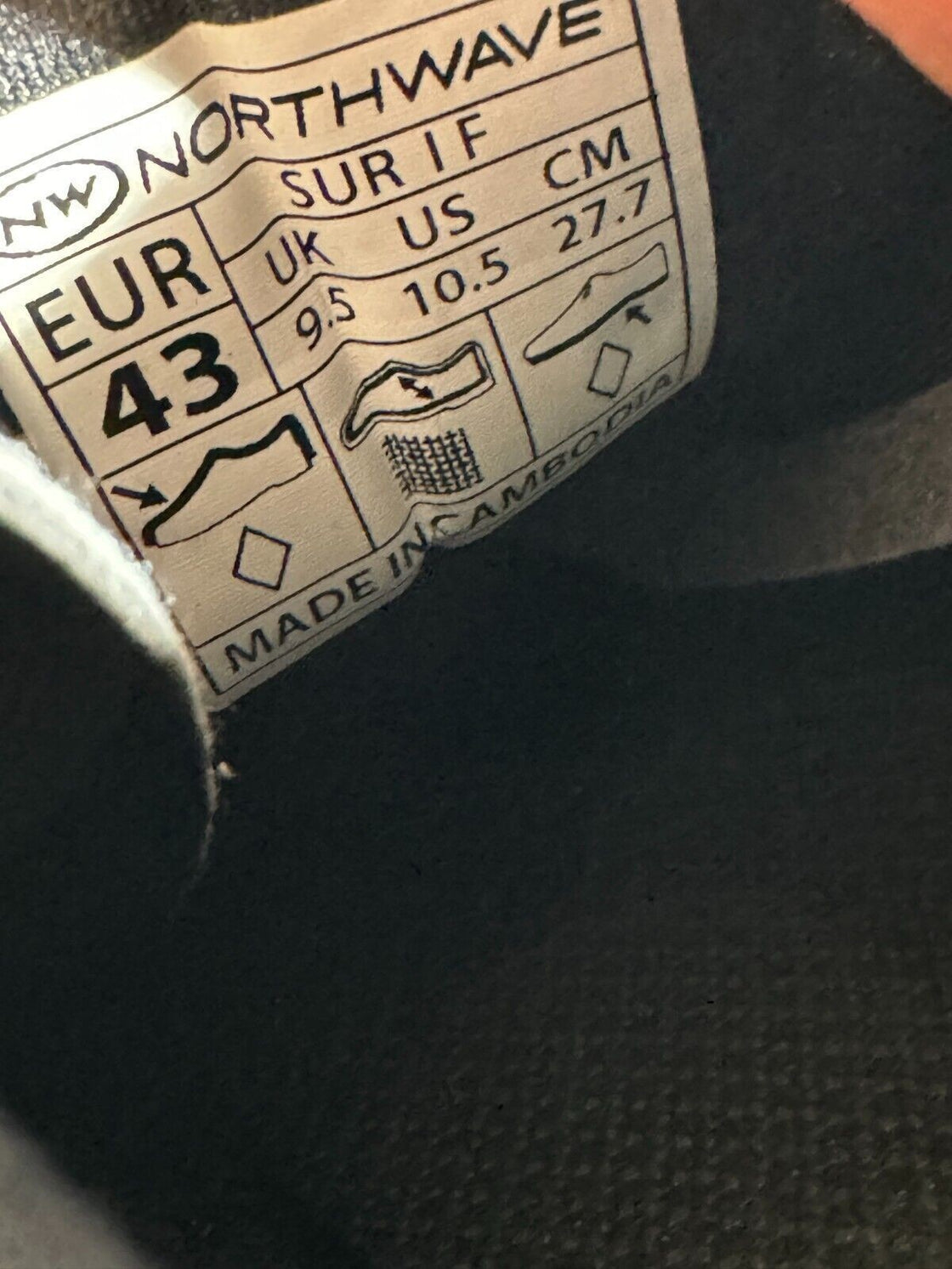 NORTHWAVE Carbon Cycling Road Shoes EU43 US10.5 Mondo 276 cs457