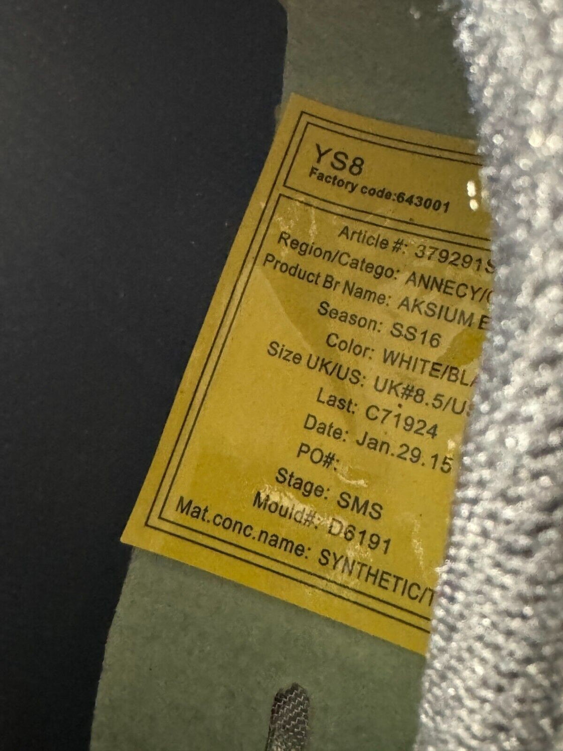 MAVIC Aksium Road Cycling Shoes Boots 3 Bolts EU42 2/3 US9 Mondo 270 cs486