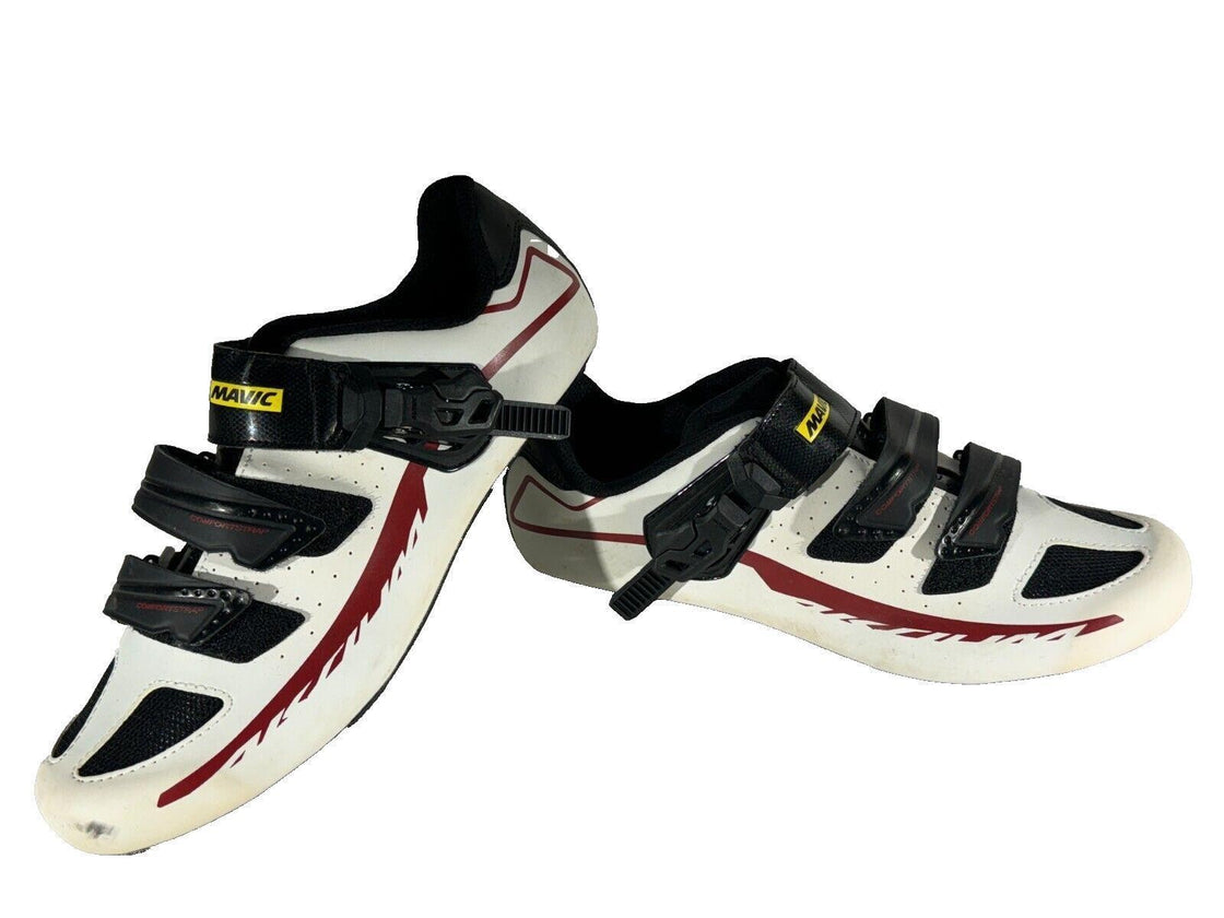 MAVIC Aksium Road Cycling Shoes Boots 3 Bolts EU42 2/3 US9 Mondo 270 cs486