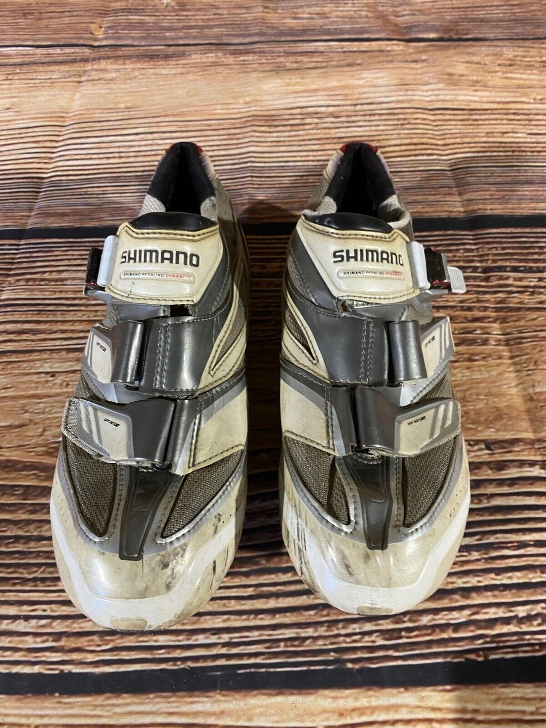 SHIMANO R191 Carbon Road Cycling Shoes Biking Size EU44 US9.7 Mondo 278 cs917
