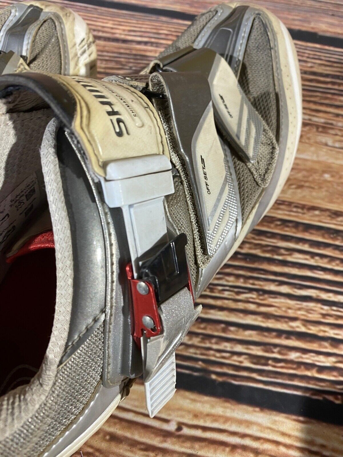 SHIMANO R191 Carbon Road Cycling Shoes Biking Size EU44 US9.7 Mondo 278 cs917