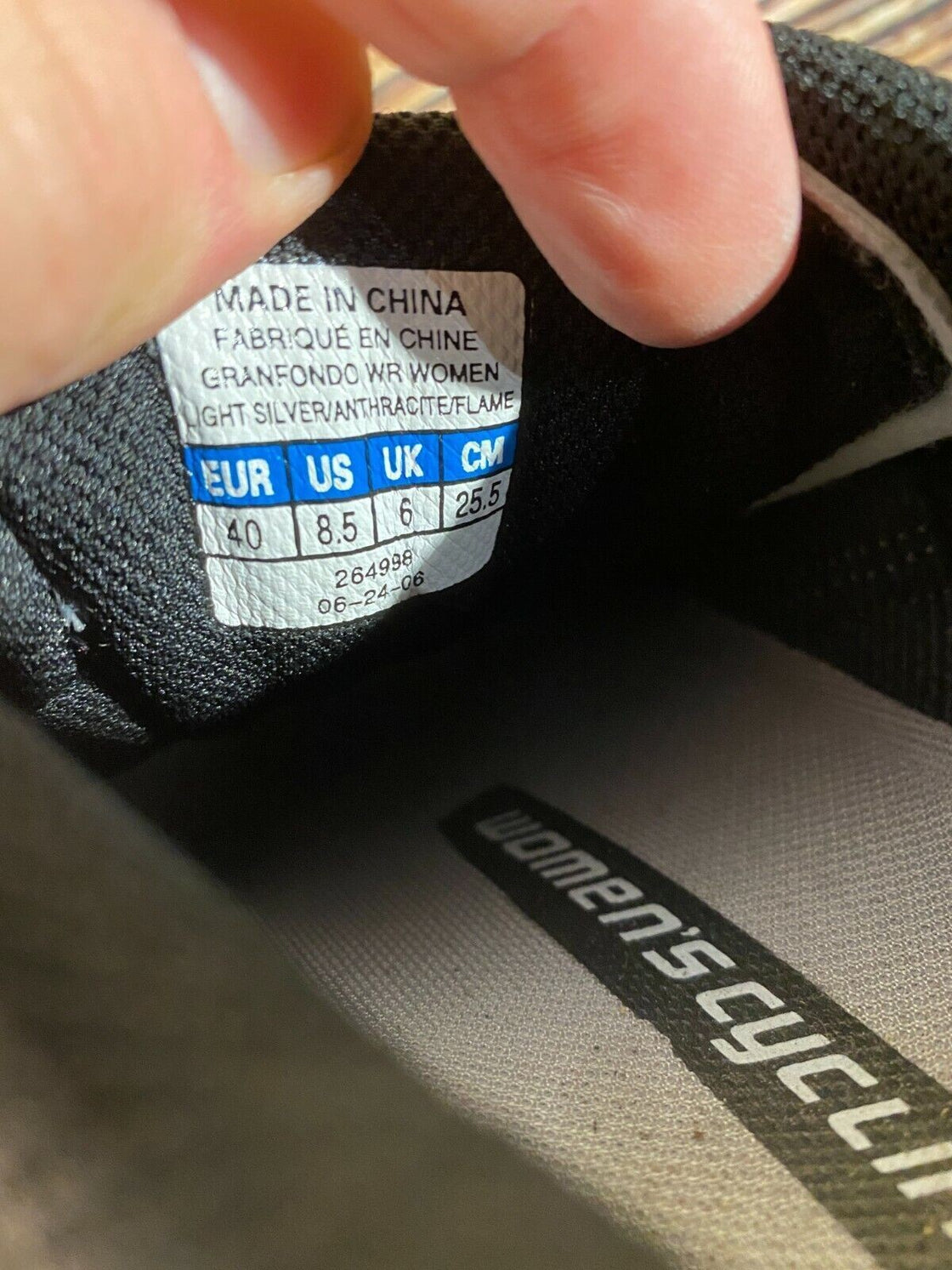 NIKE Cycling MTB Shoes Mountain Bike Boots Ladies EU40 US8.5 Mondo 248 cs1221