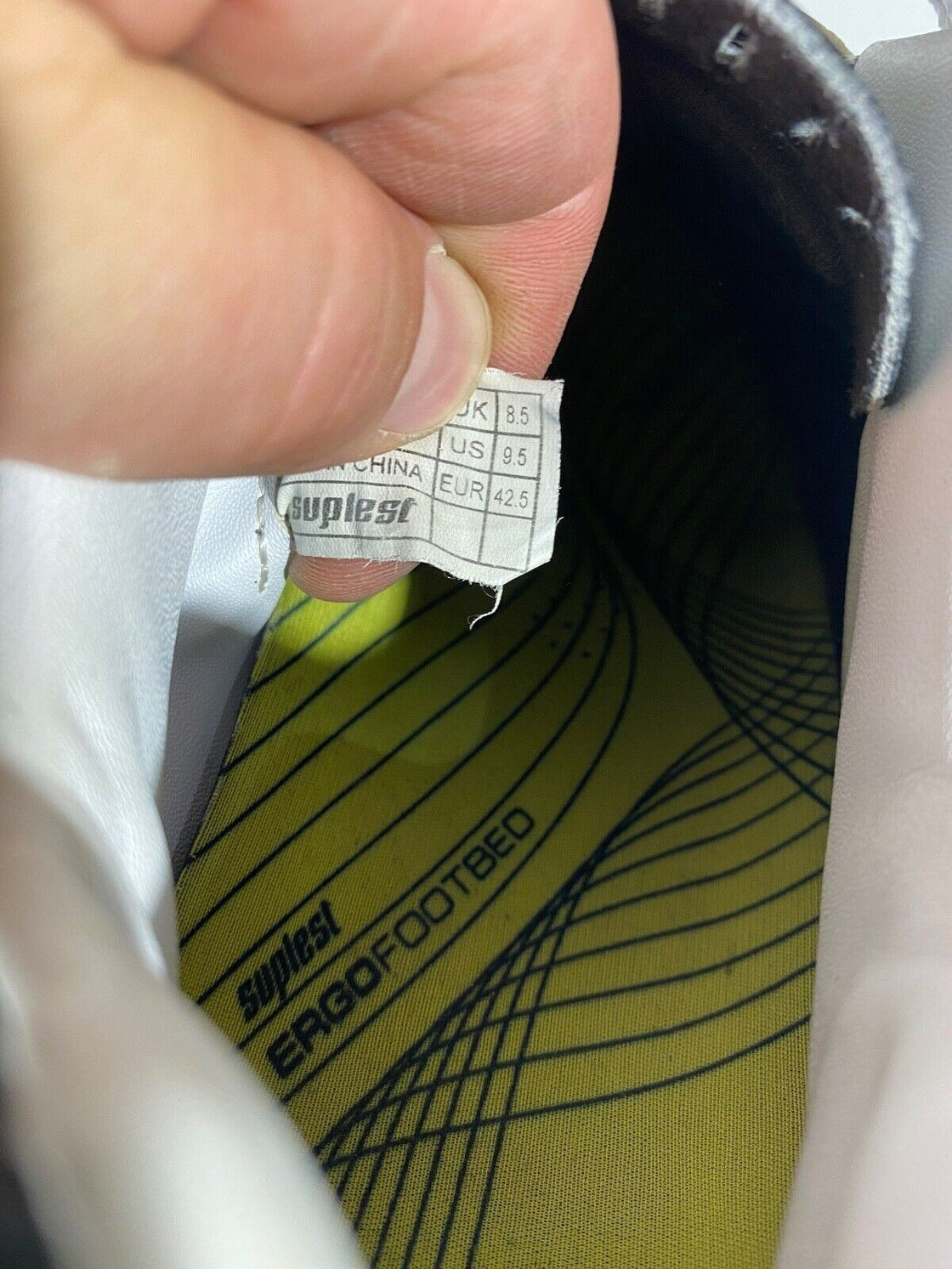 SUPLEST Carbon Road Cycling Shoes Size 3 Bolts EU42.5 US9.5 Mondo 270 CS10