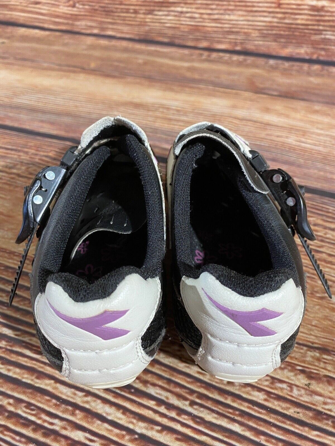 DIADORA MTB Cycling Shoes Mountain Bike Ladies Size EU38 US7 Mondo 233 cs979