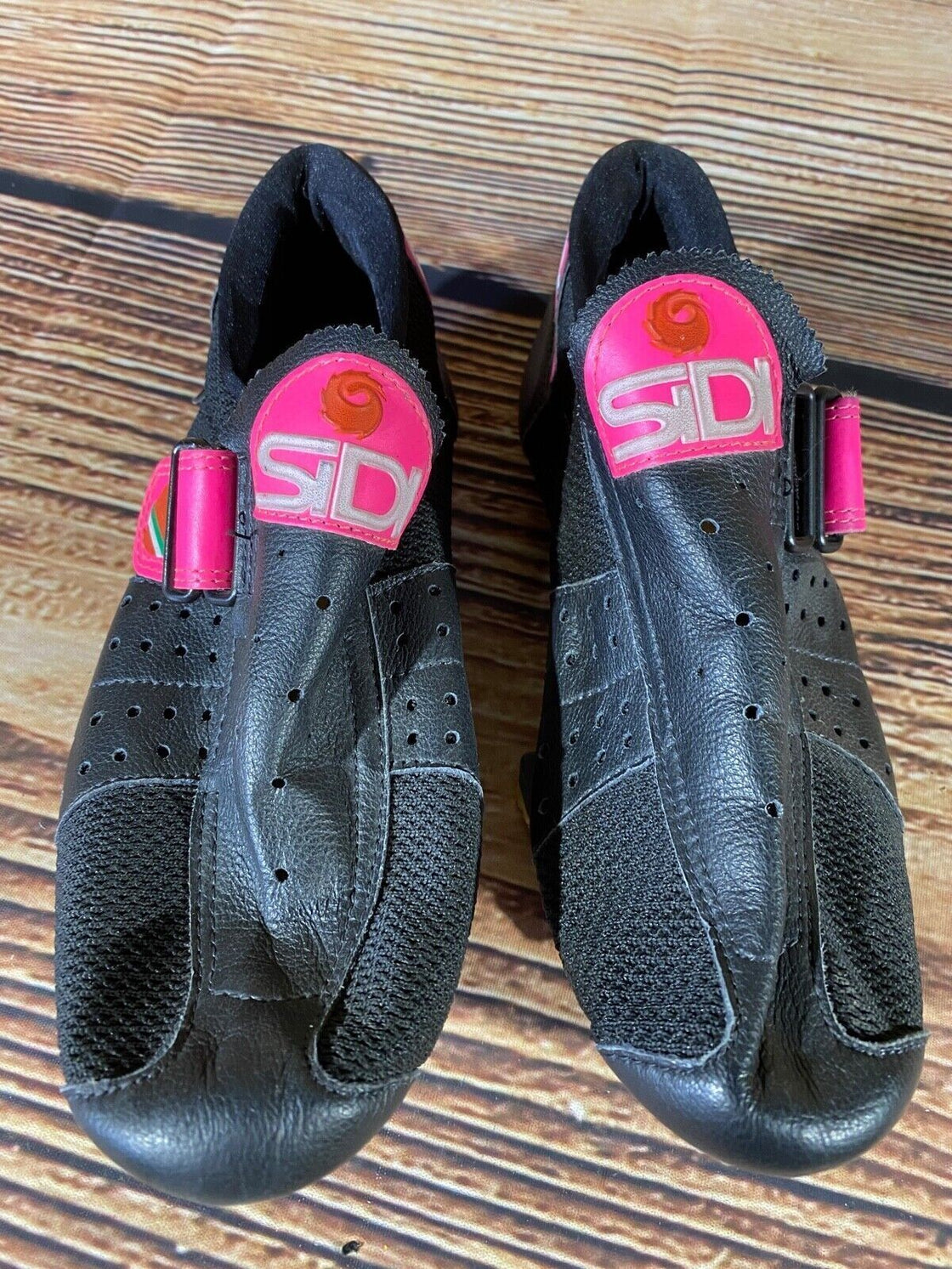 SIDI Vintage Road Cycling Shoes Biking Boots Size EU38 US5 Mondo 228 RARE cs877