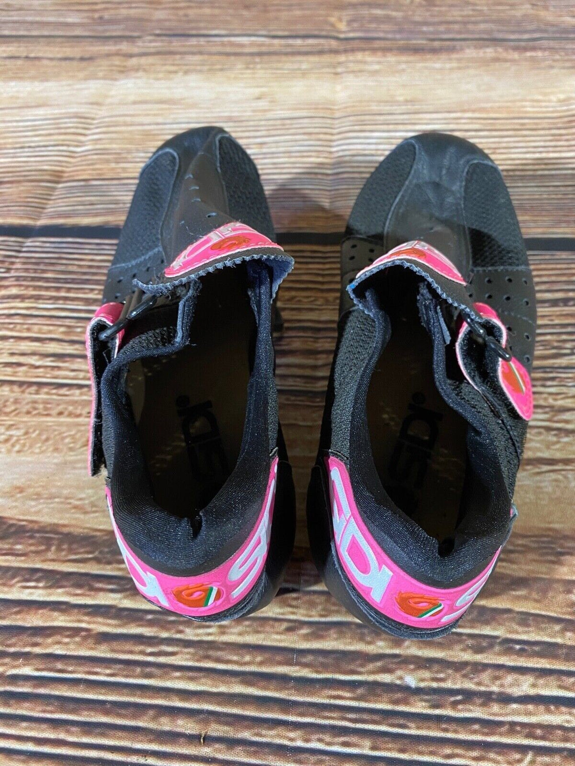 SIDI Vintage Road Cycling Shoes Biking Boots Size EU38 US5 Mondo 228 RARE cs877