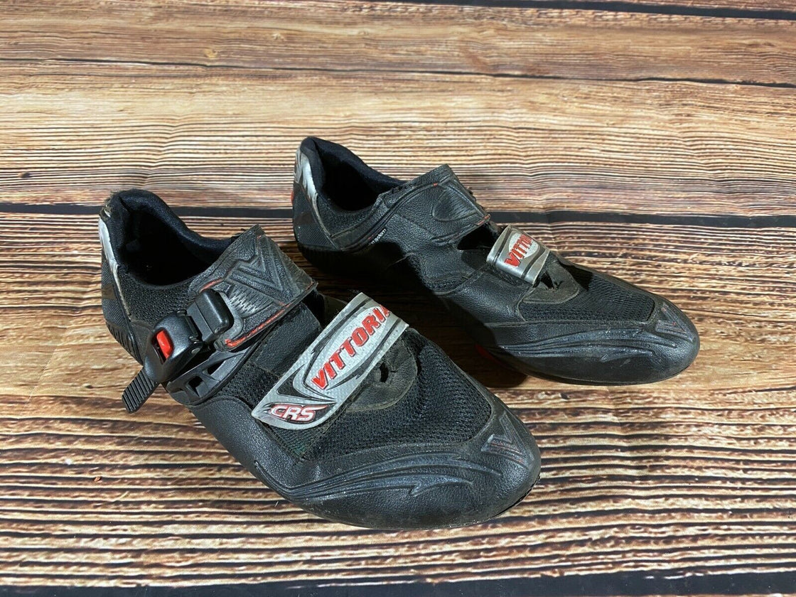 VITTORIA Road Cycling Shoes Biking Boots Size EU44 US10 Mondo 278 cs794