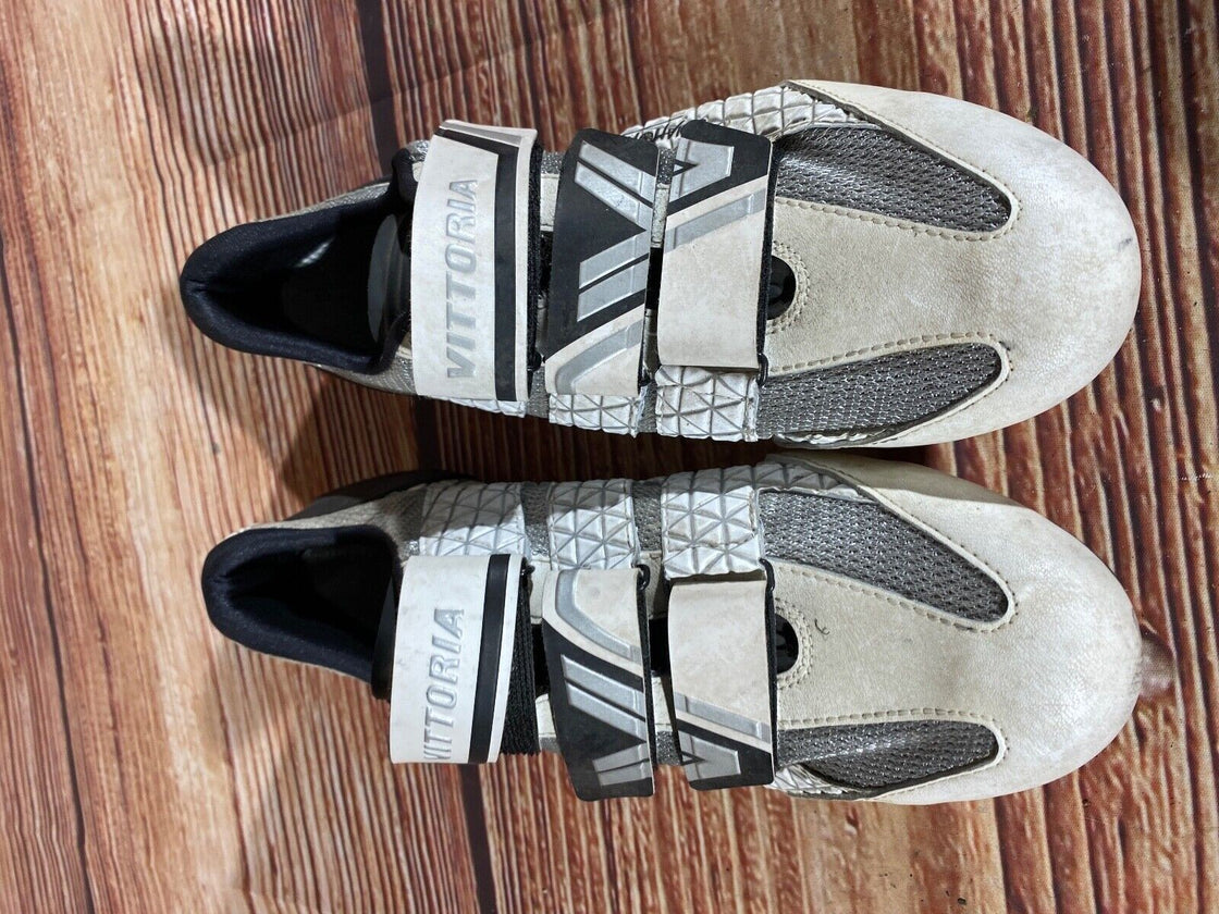VITTORIA Diamond  Road Cycling Shoes Size 3 Bolts EU44 US10 Mondo 275 cs791