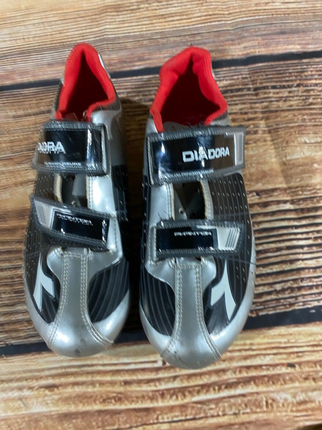 DIADORA Phantom Road Cycling Shoes Biking Boots 3 Bolts EU40 US7 Mondo 245 cs834