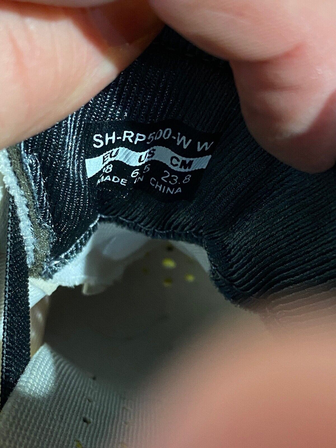 SHIMANO RP5 Carbon Road Cycling Shoes Ladies Size EU38 US6.5 Mondo 238 cs927