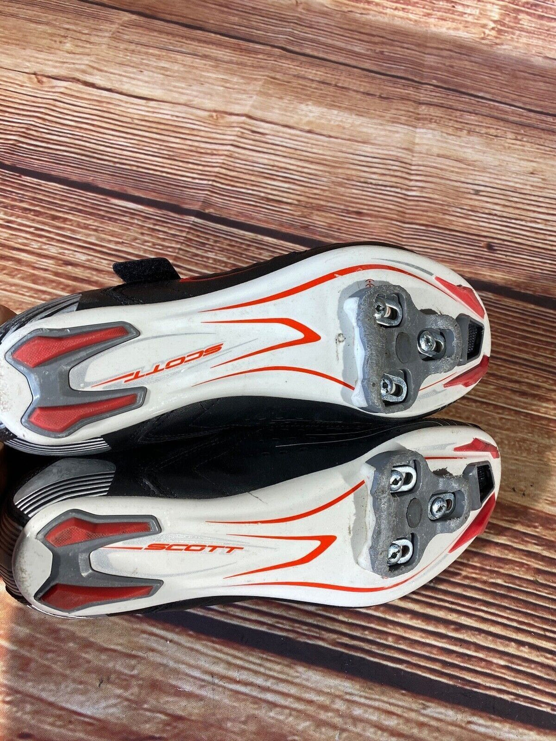 SCOTT Comp Road Cycling Shoes 3 Bolts Unisex Size EU42  US8.5 Mondo 273 cs753