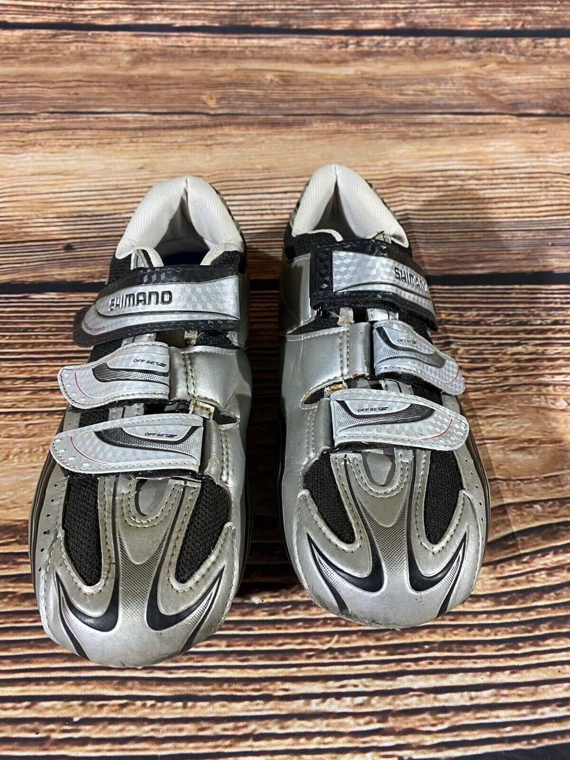 SHIMANO R077 Road Cycling Shoes Biking Boots Size EU44 US9.7 Mondo 278 cs923