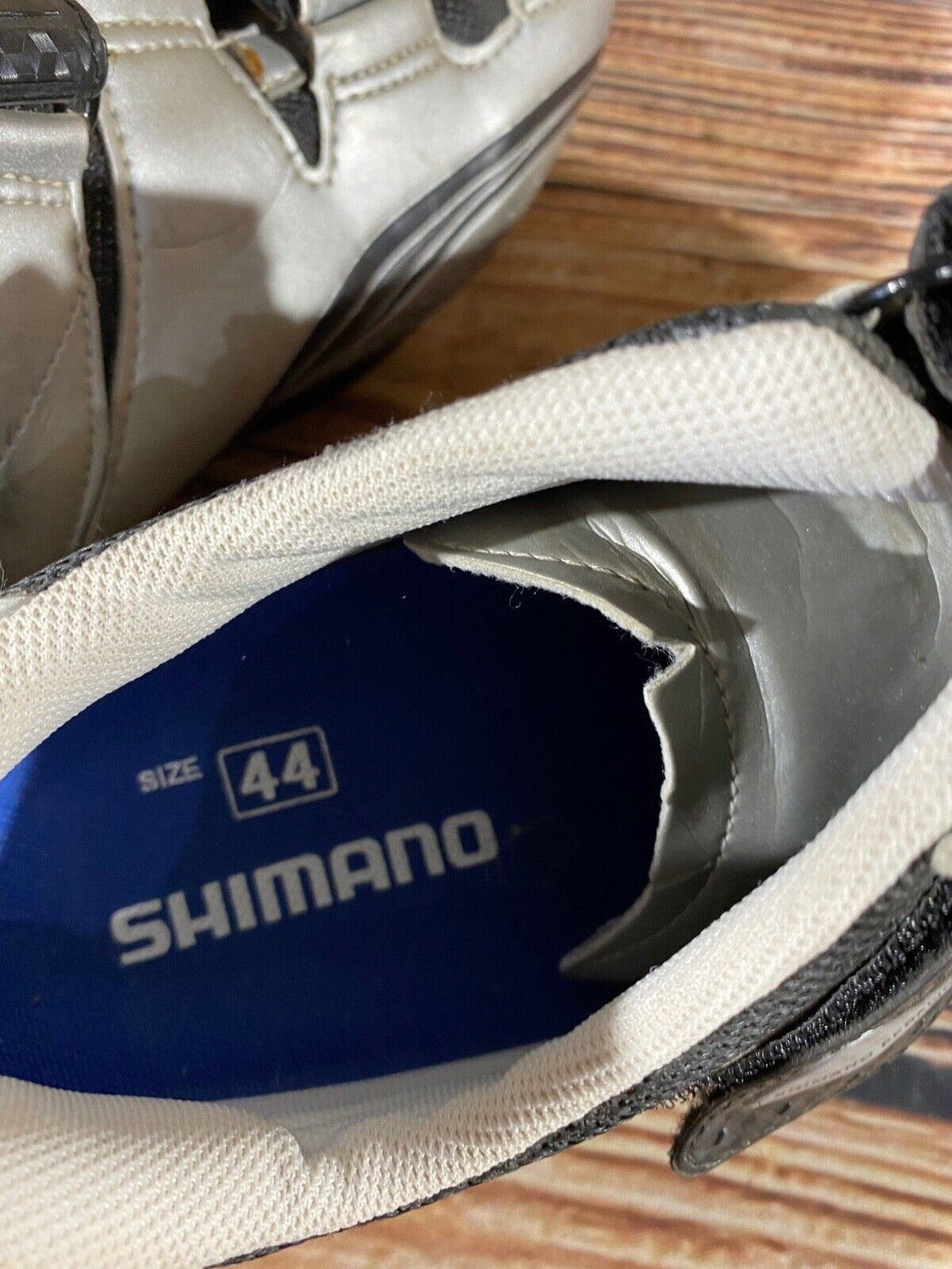 SHIMANO R077 Road Cycling Shoes Biking Boots Size EU44 US9.7 Mondo 278 cs923