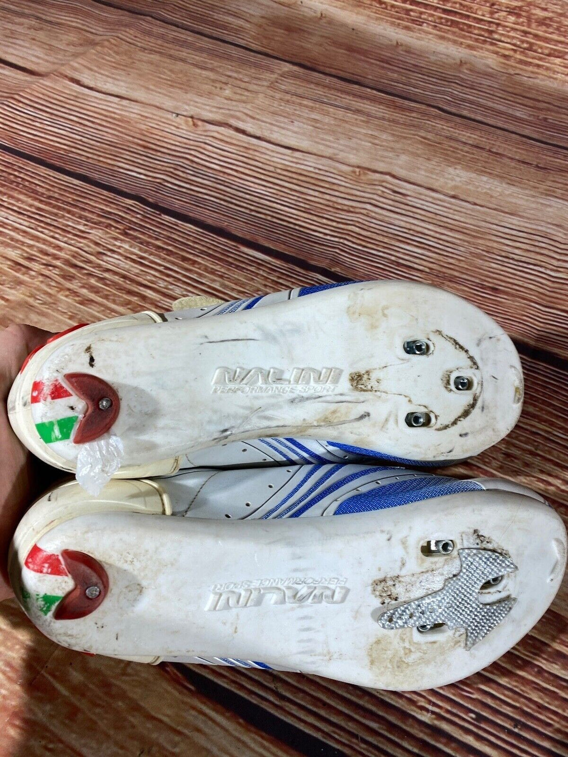 NALINI Road Cycling Shoes Size 3 Bolts EU45 US11.5 Mondo 280 cs799