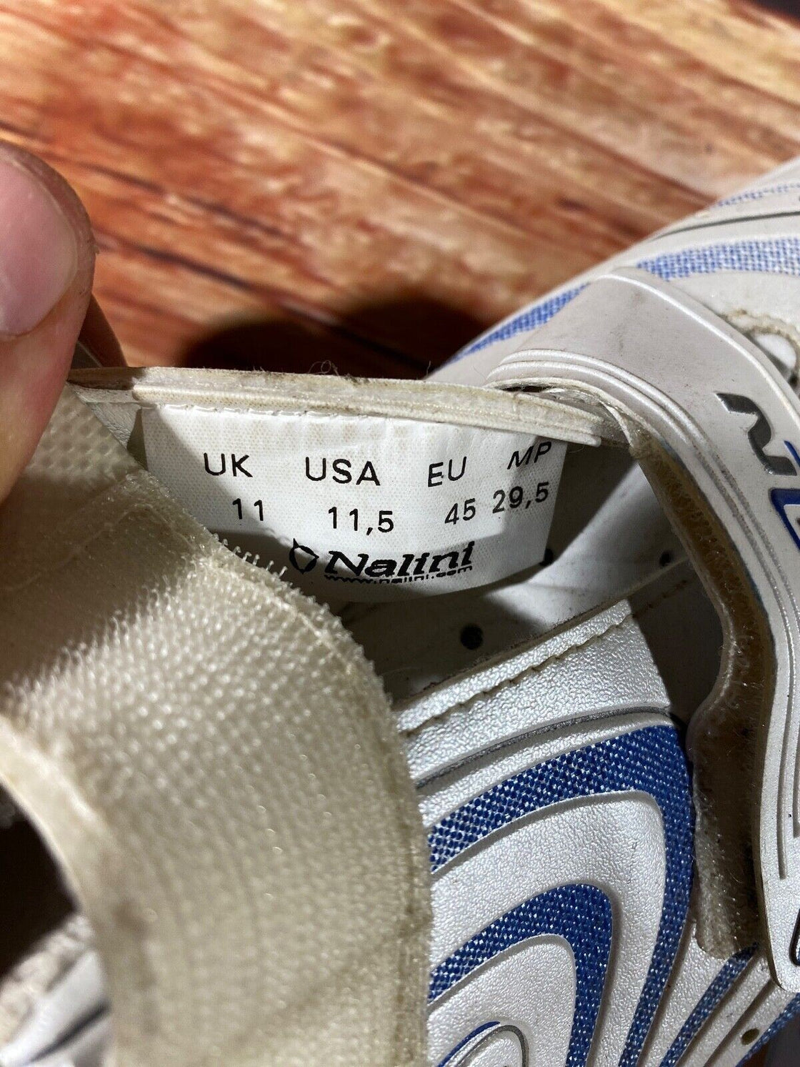 NALINI Road Cycling Shoes Size 3 Bolts EU45 US11.5 Mondo 280 cs799