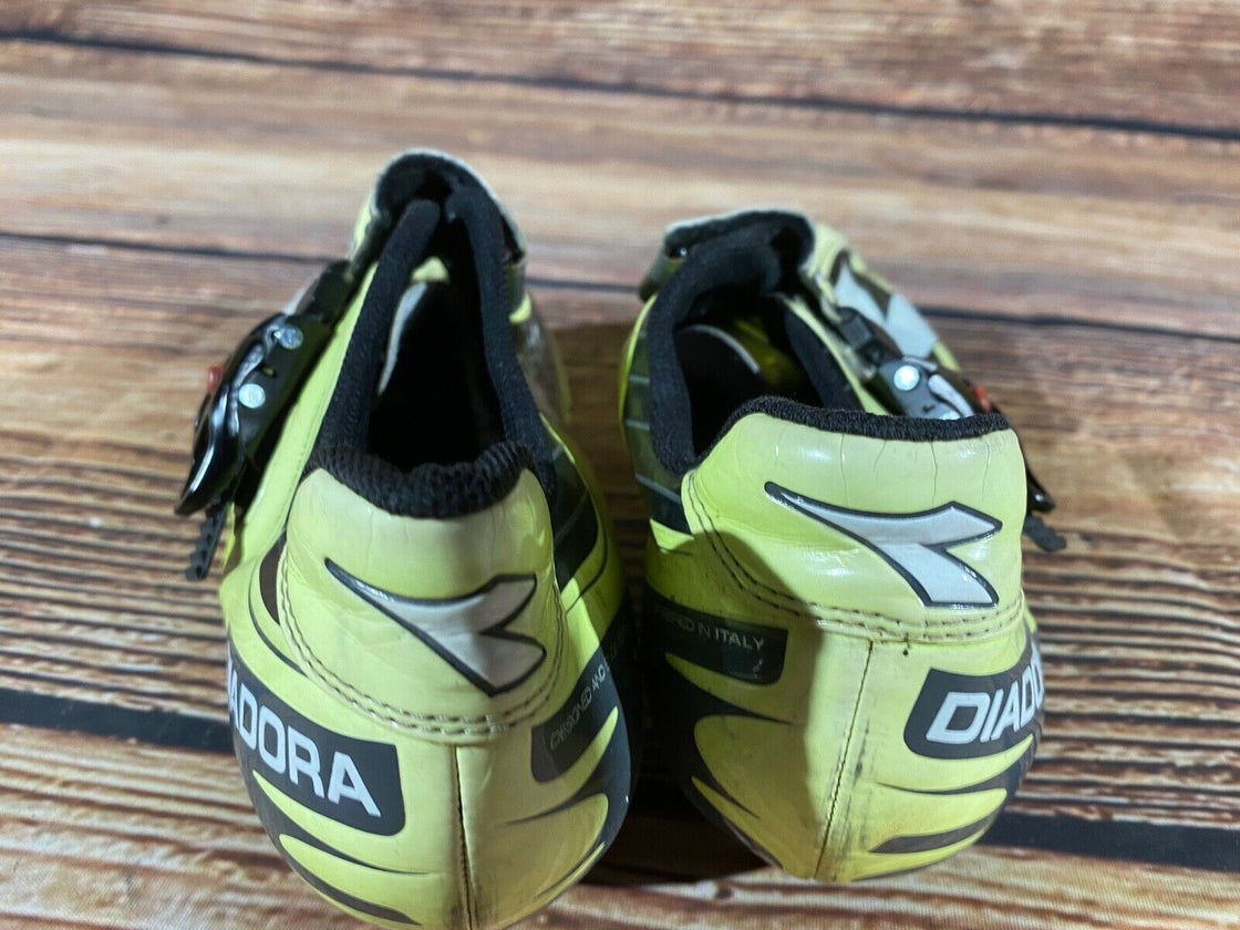 DIADORA Trivex Road Cycling Shoes Biking Boots Size EU44 US10 Mondo 278  cs824